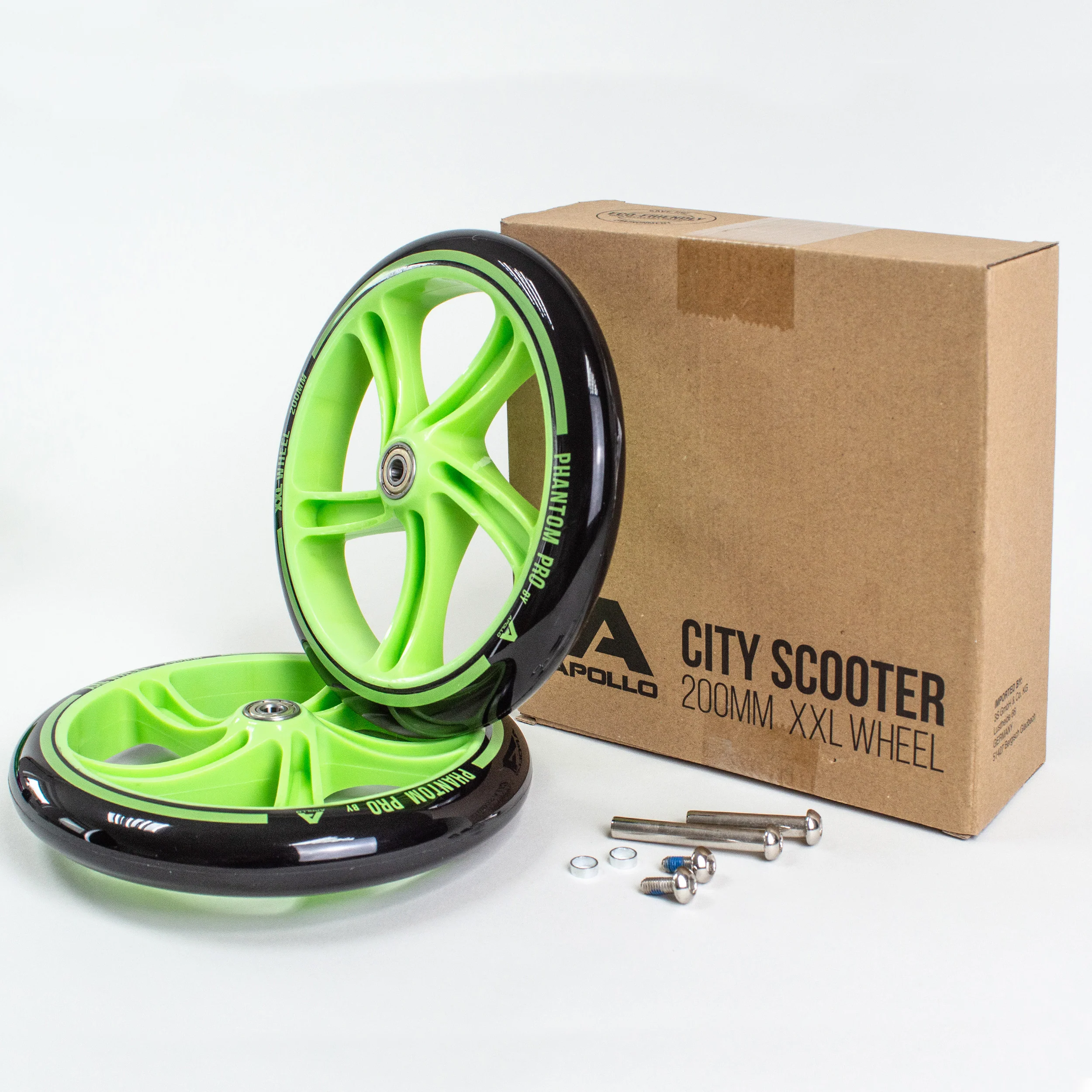 200 mm Ersatzräderset für City Scooter - Phantom / Spectre - Image 14