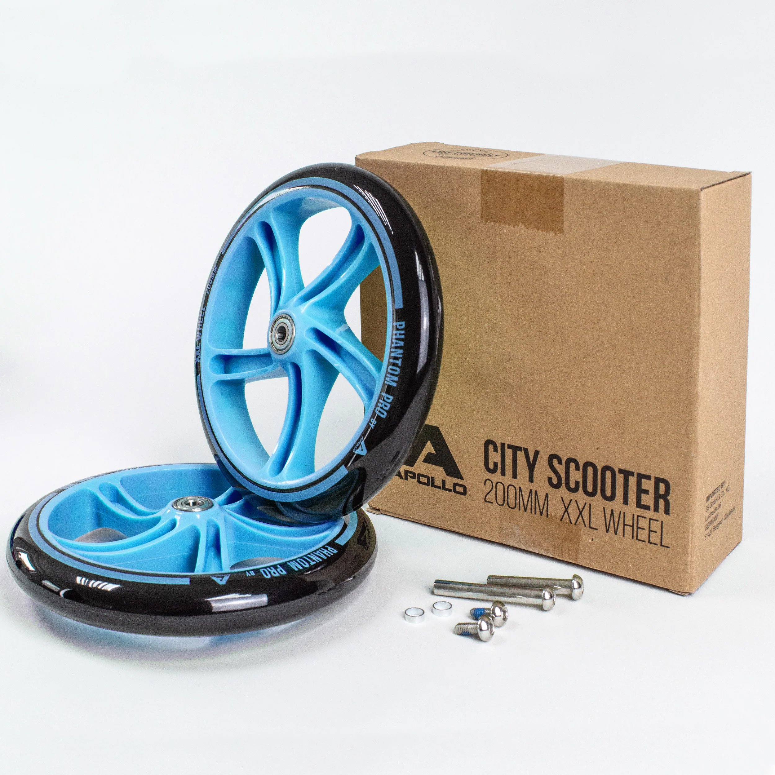 200 mm Ersatzräderset für City Scooter - Phantom / Spectre - Image 20