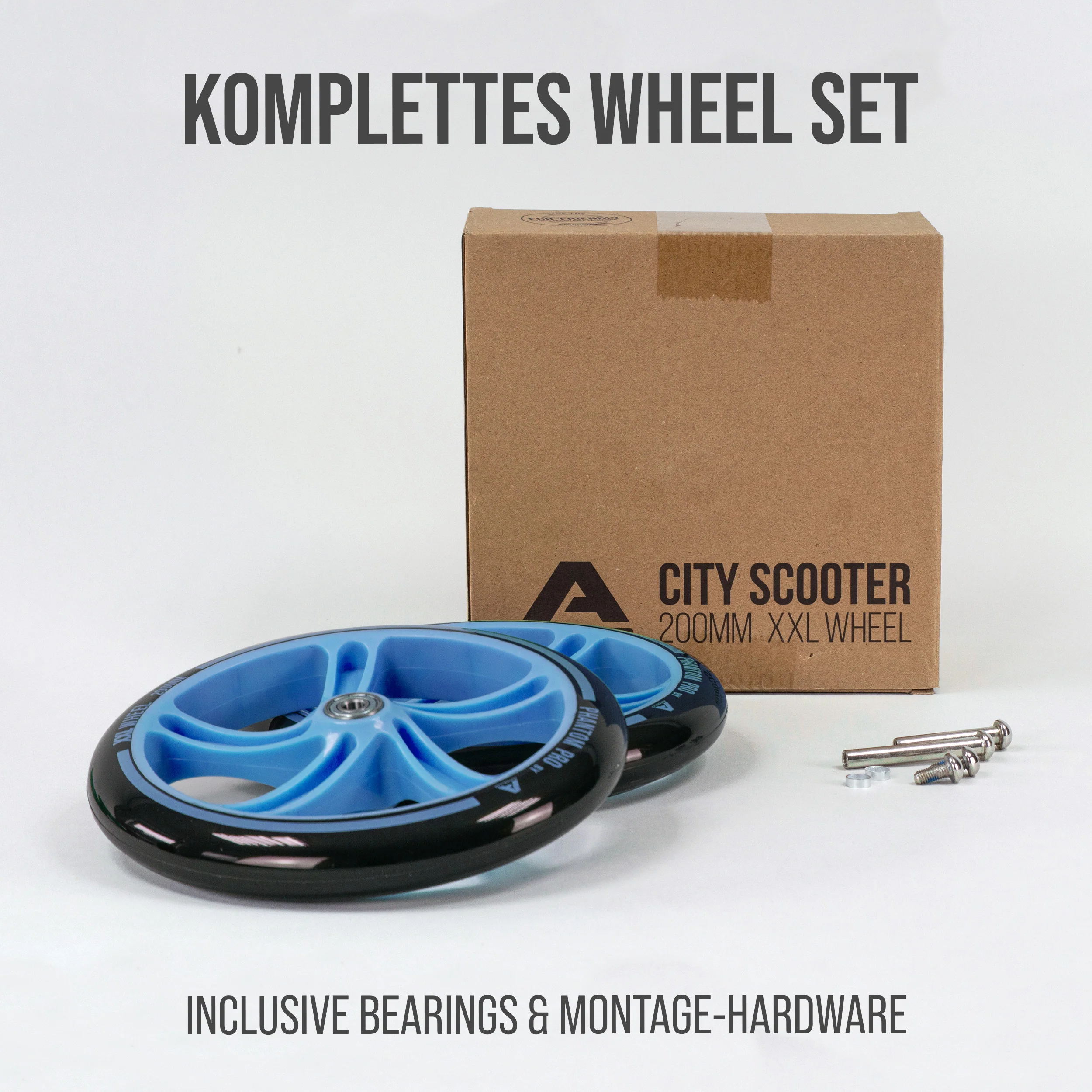 200 mm Ersatzräderset für City Scooter - Phantom / Spectre - Image 21