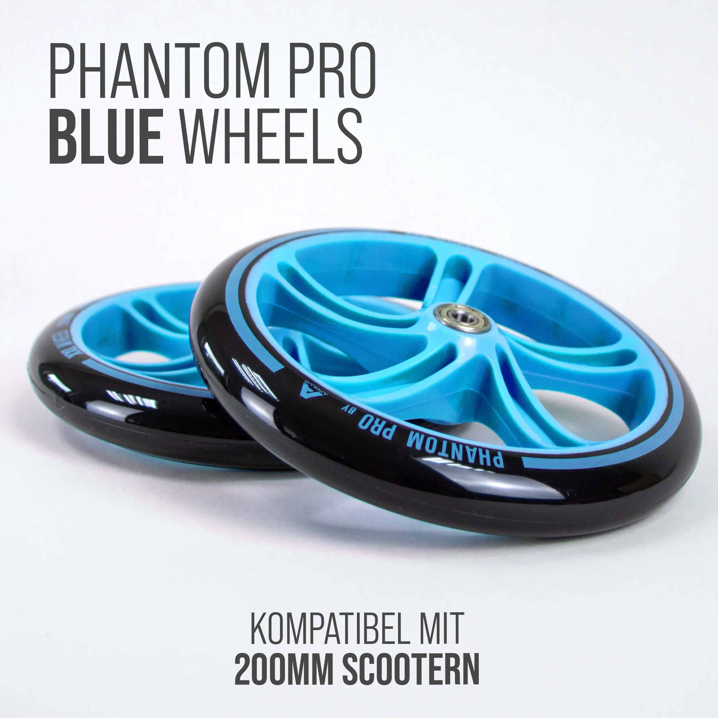 200 mm Ersatzräderset für City Scooter - Phantom / Spectre - Image 22