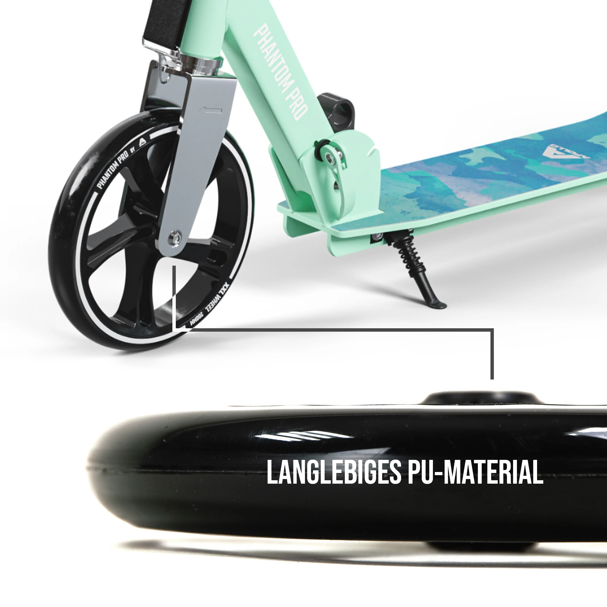 200 mm Ersatzräderset für City Scooter - Phantom / Spectre - Image 7