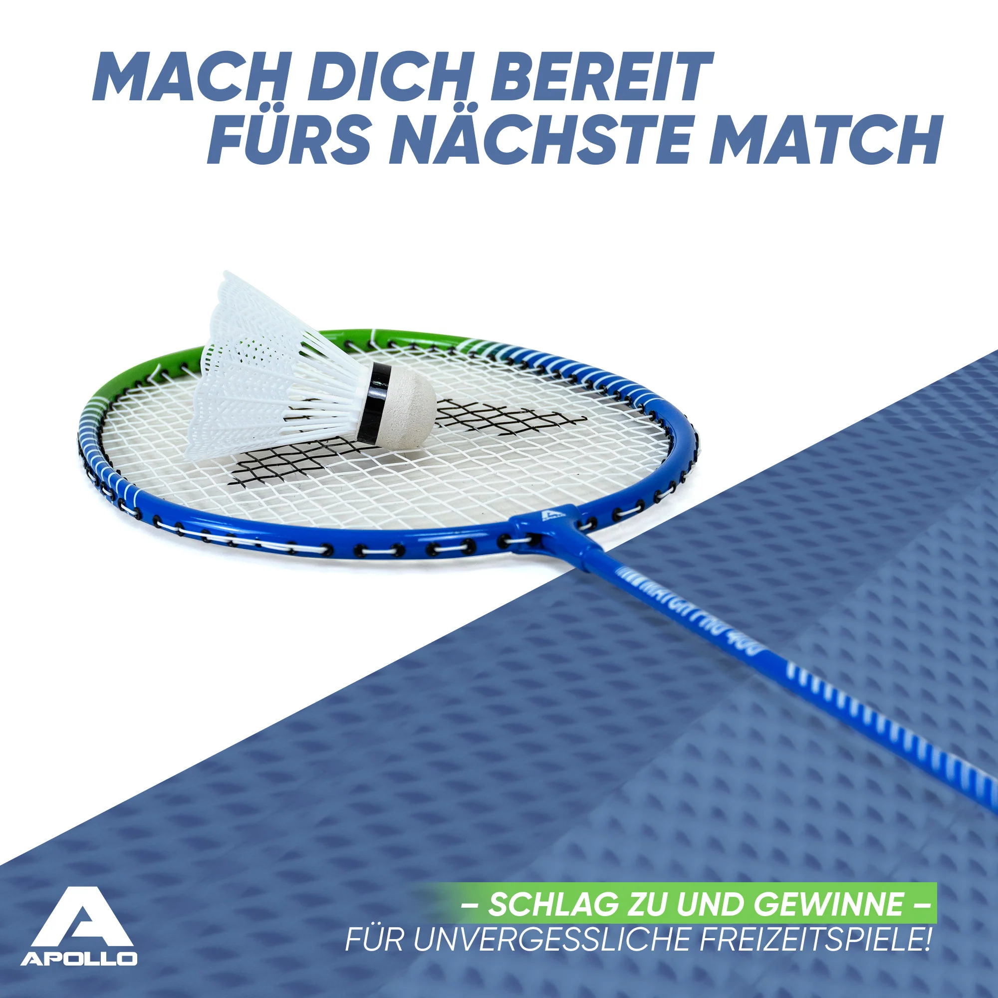 Badminton Set Match Pro 400 - inkl. Tasche, 2x Schläger, Bälle - Image 5