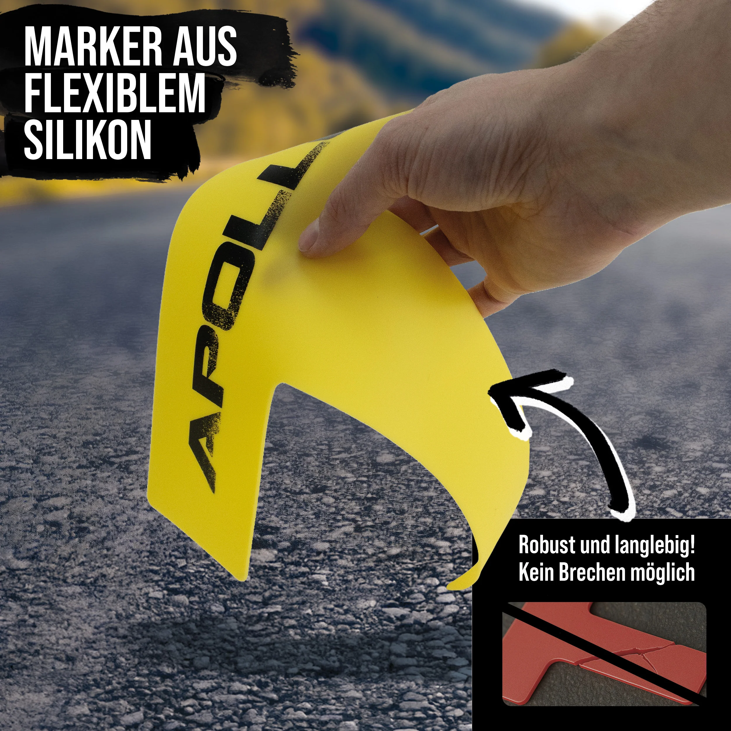 Apollo Court Marker Set – All-in-One Bodenmarkierungsset für Präzision und Vielseitigkeit - Image 4