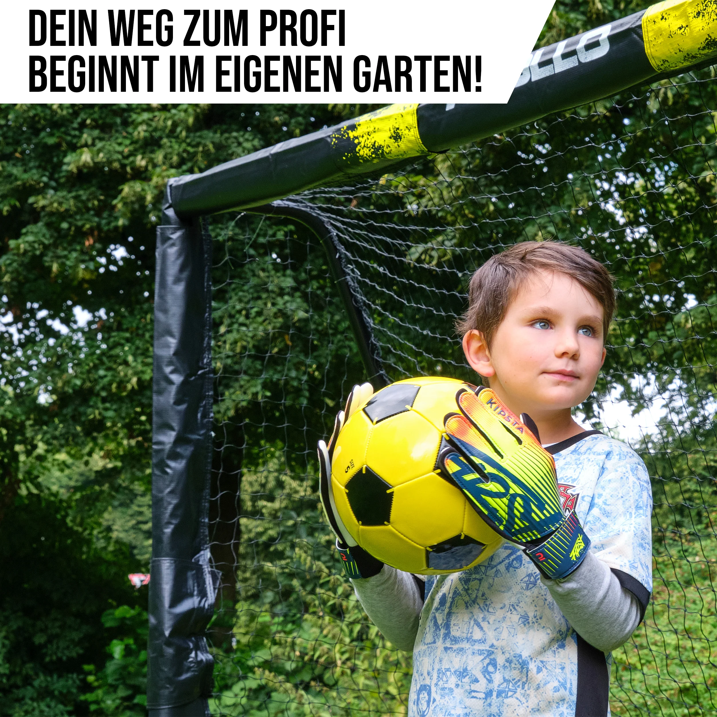 Apollo Fußballtor - Goal Master 180 - Gelb - Image 7