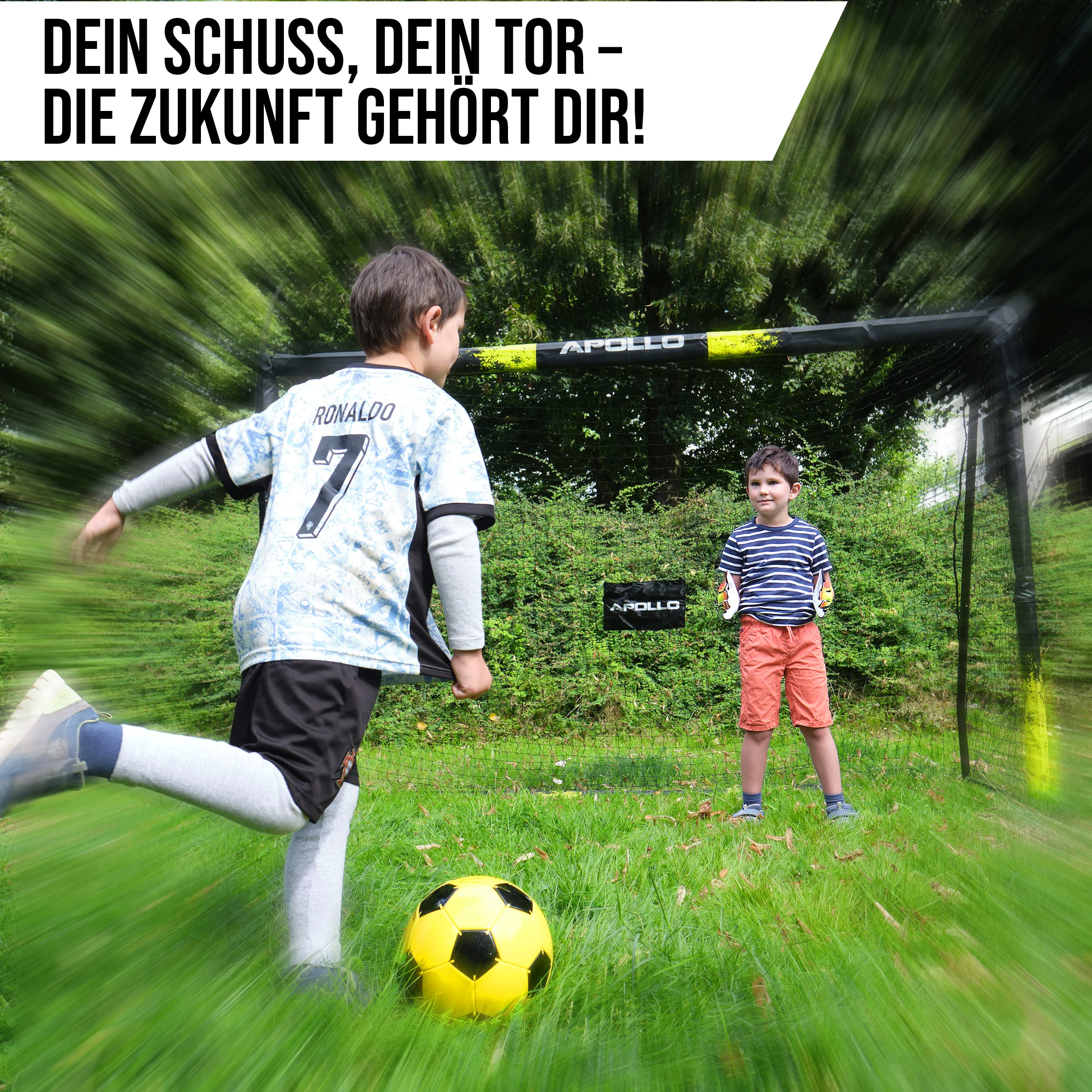 Apollo Fußballtor - Goal Master 180 - Gelb - Image 8