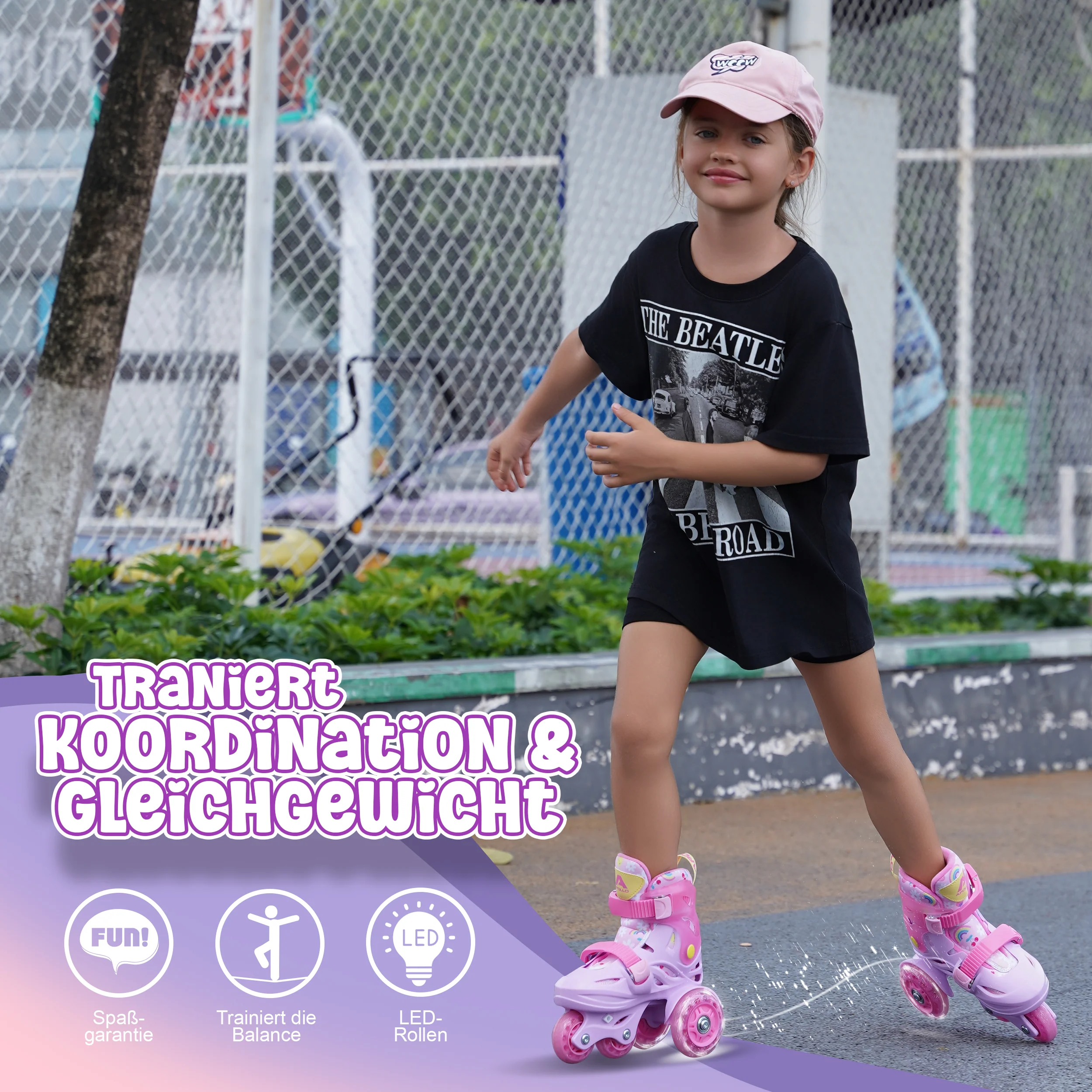Apollo Kids My 1st Skates - verstellbare Rollschuhe (Größe 26–30) für Kinder - Image 19