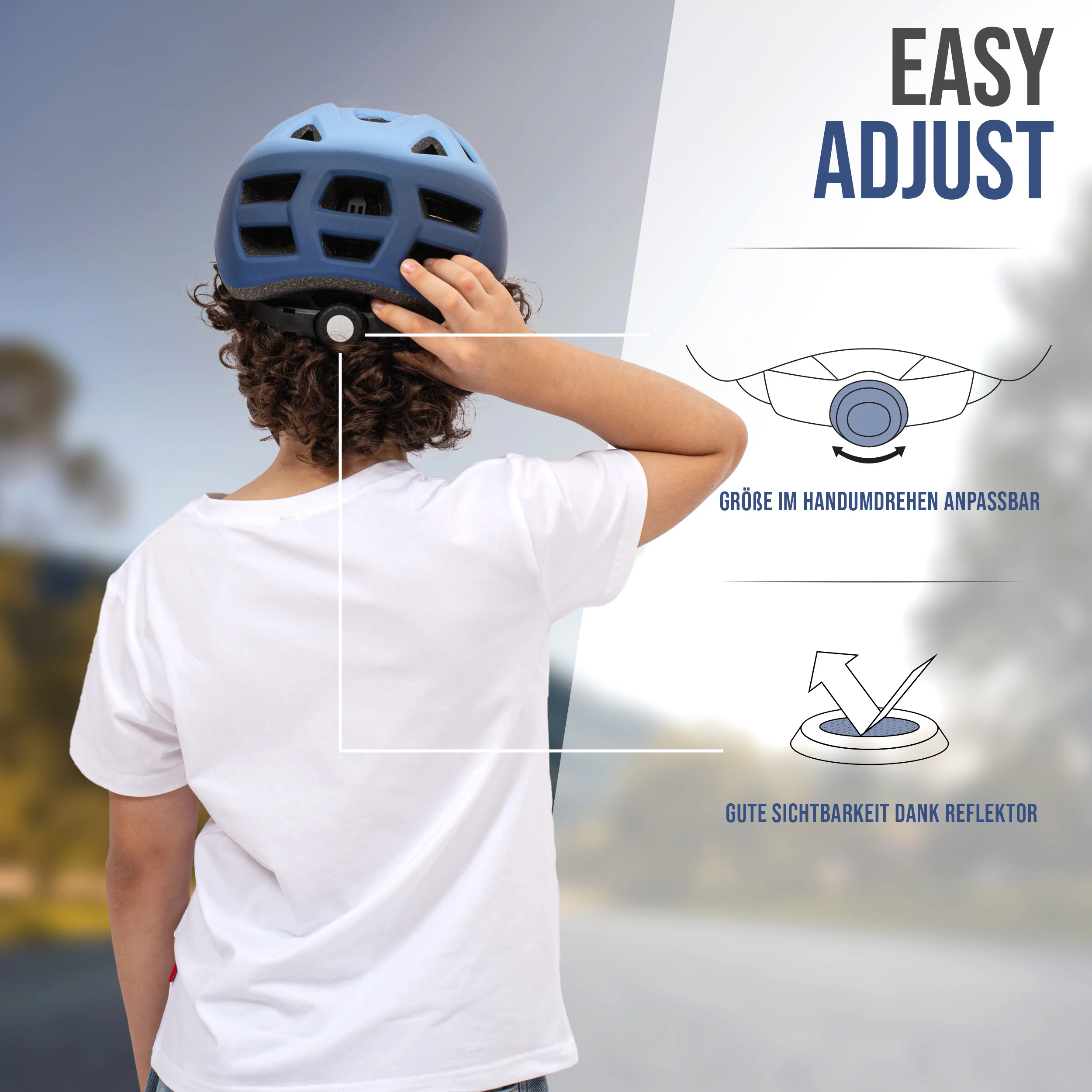 Apollo Kinder Fahrradhelm, Helm für Kinder & Jugendliche, Multisport Helm - Image 58