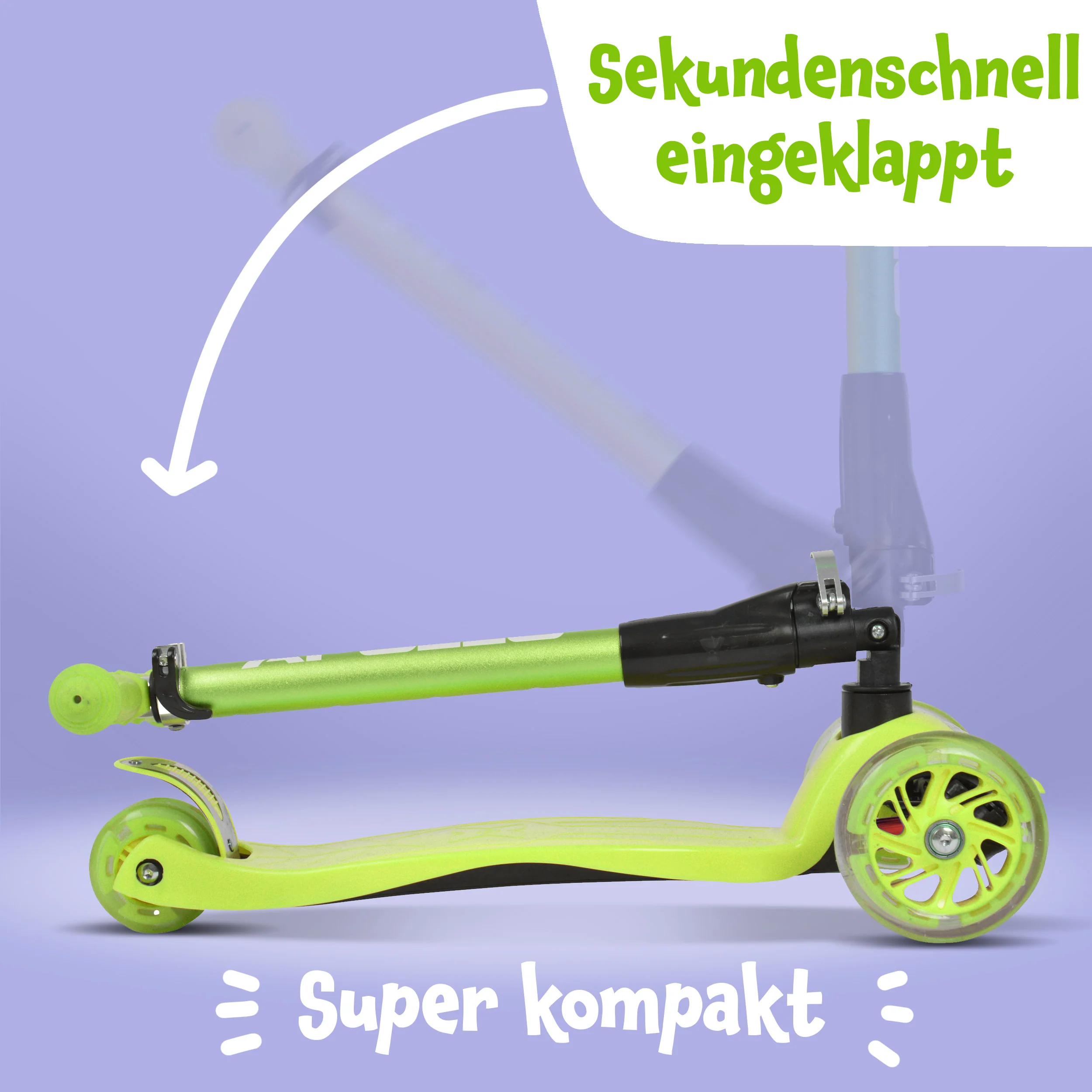 Apollo Kinderroller Kids Whiz LED - in verschiedenen Farben - Image 12