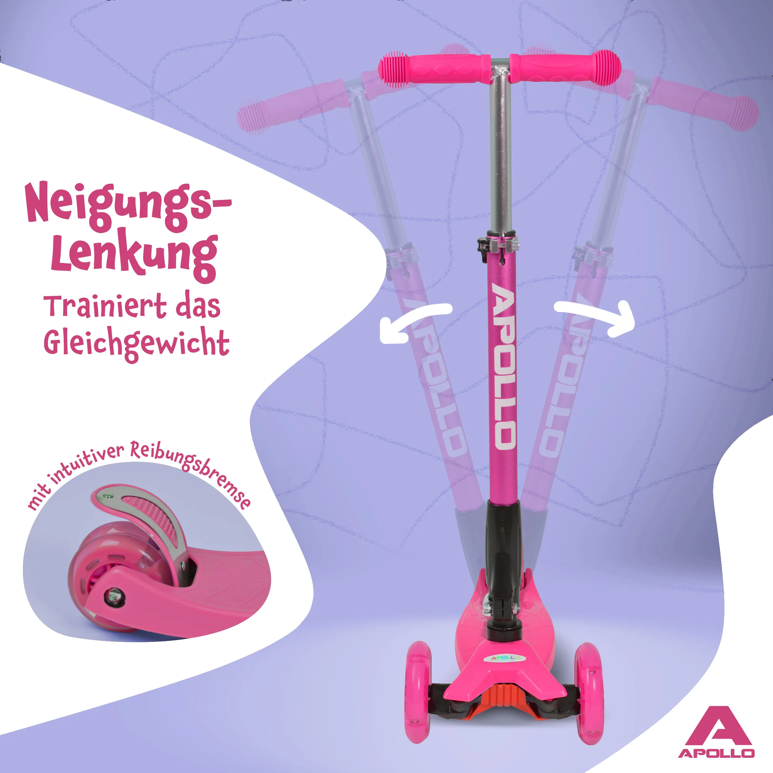 Apollo Kinderroller Kids Whiz LED - in verschiedenen Farben - Image 21
