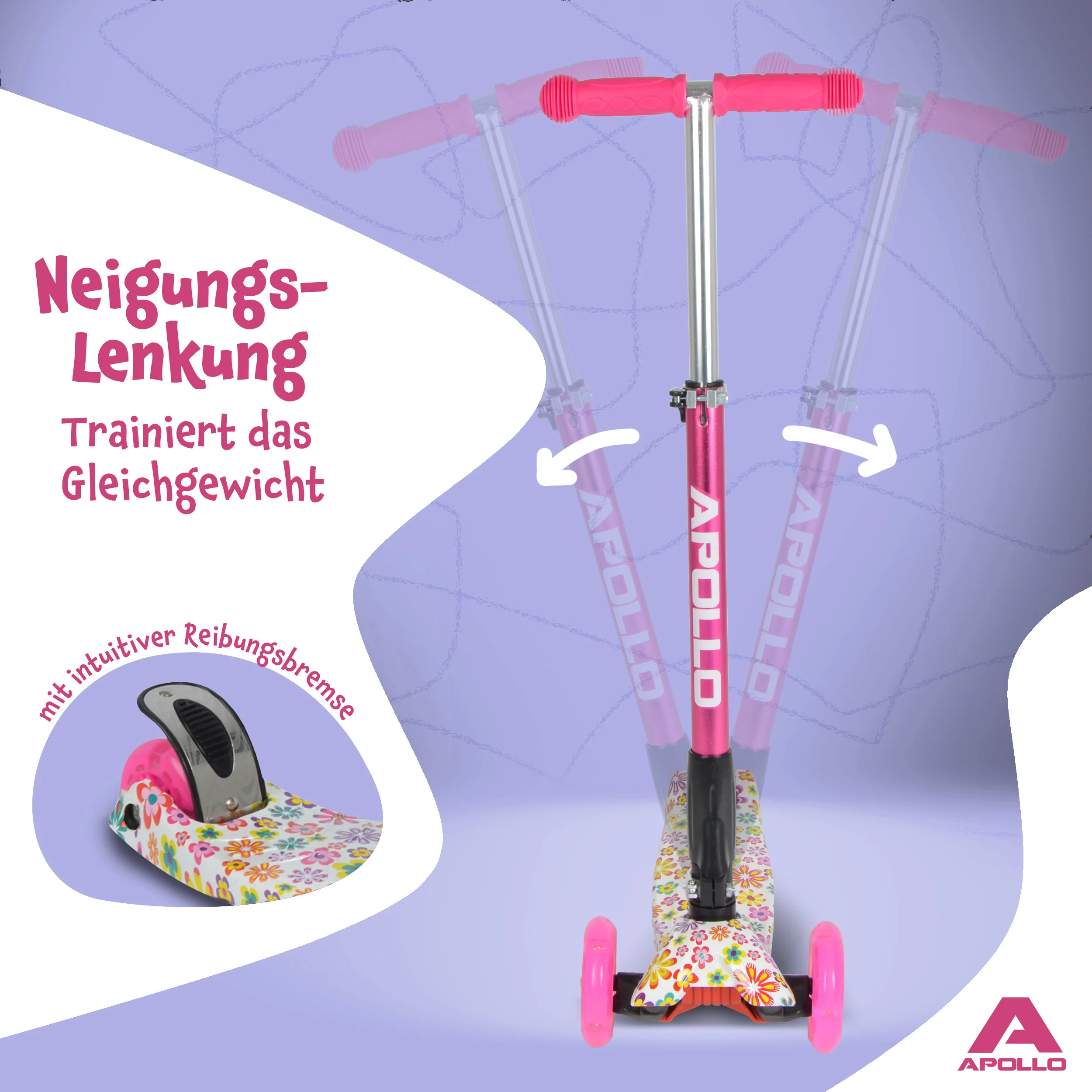 Apollo Kinderroller Kids Whiz LED - in verschiedenen Farben - Image 35