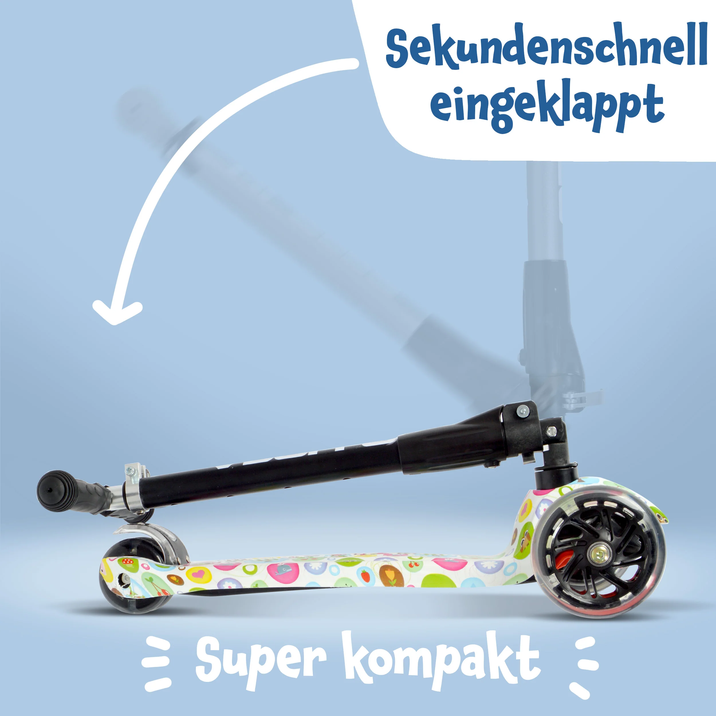Apollo Kinderroller Kids Whiz LED - in verschiedenen Farben - Image 40