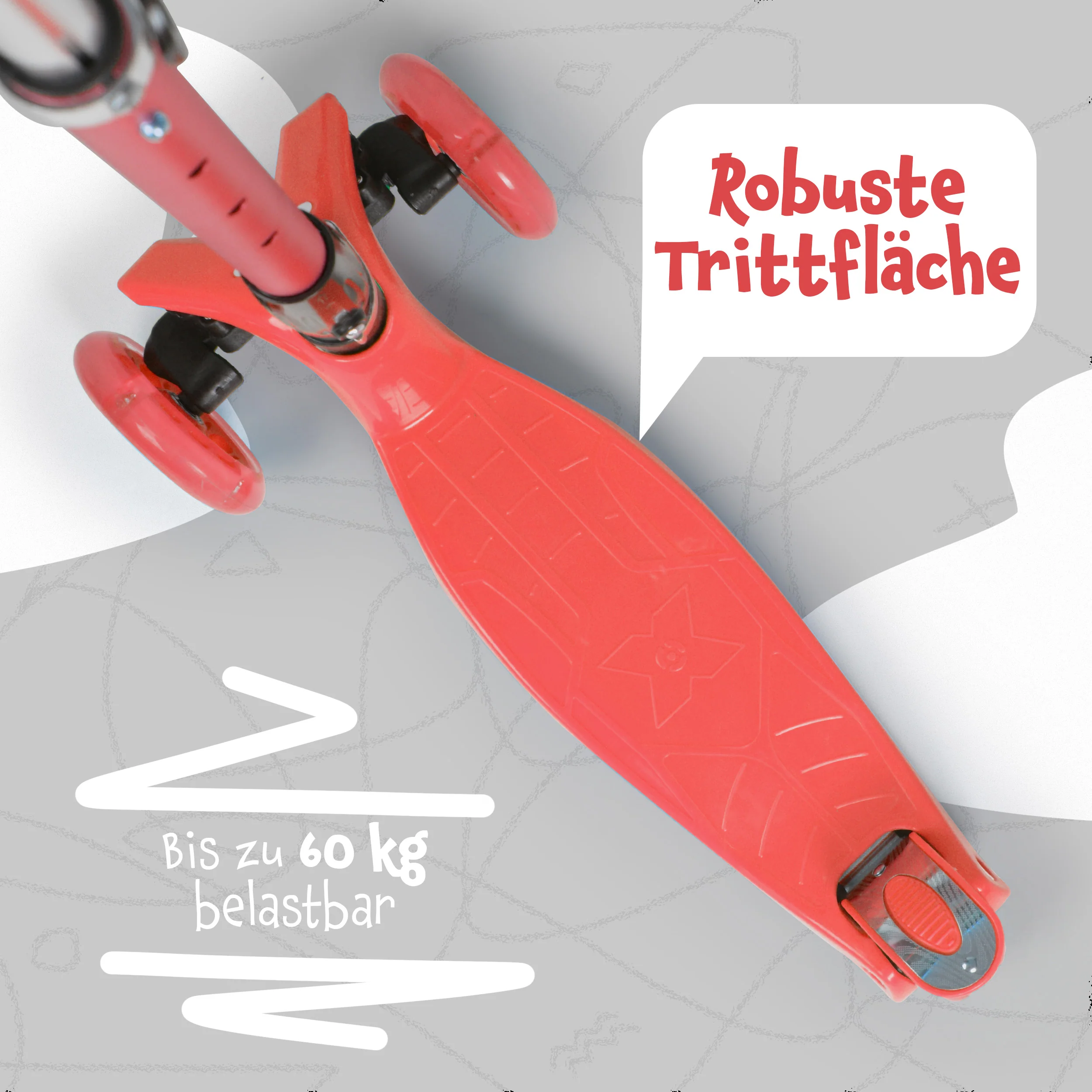 Apollo Kinderroller Kids Whiz LED - in verschiedenen Farben - Image 44