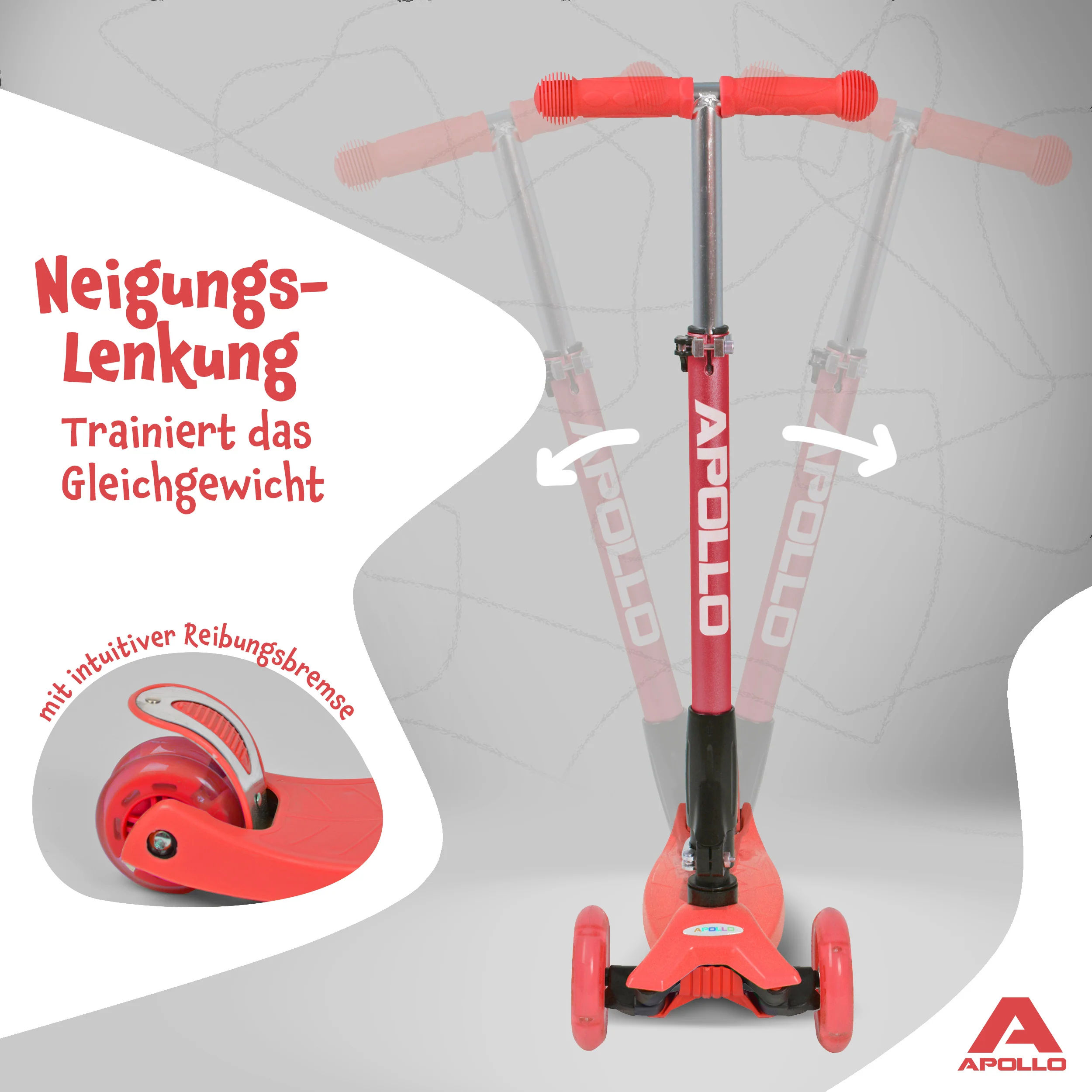 Apollo Kinderroller Kids Whiz LED - in verschiedenen Farben - Image 49