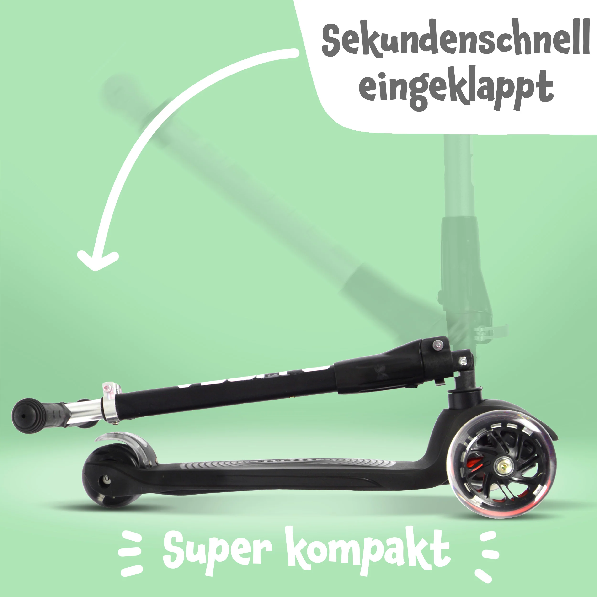 Apollo Kinderroller Kids Whiz LED - in verschiedenen Farben - Image 5