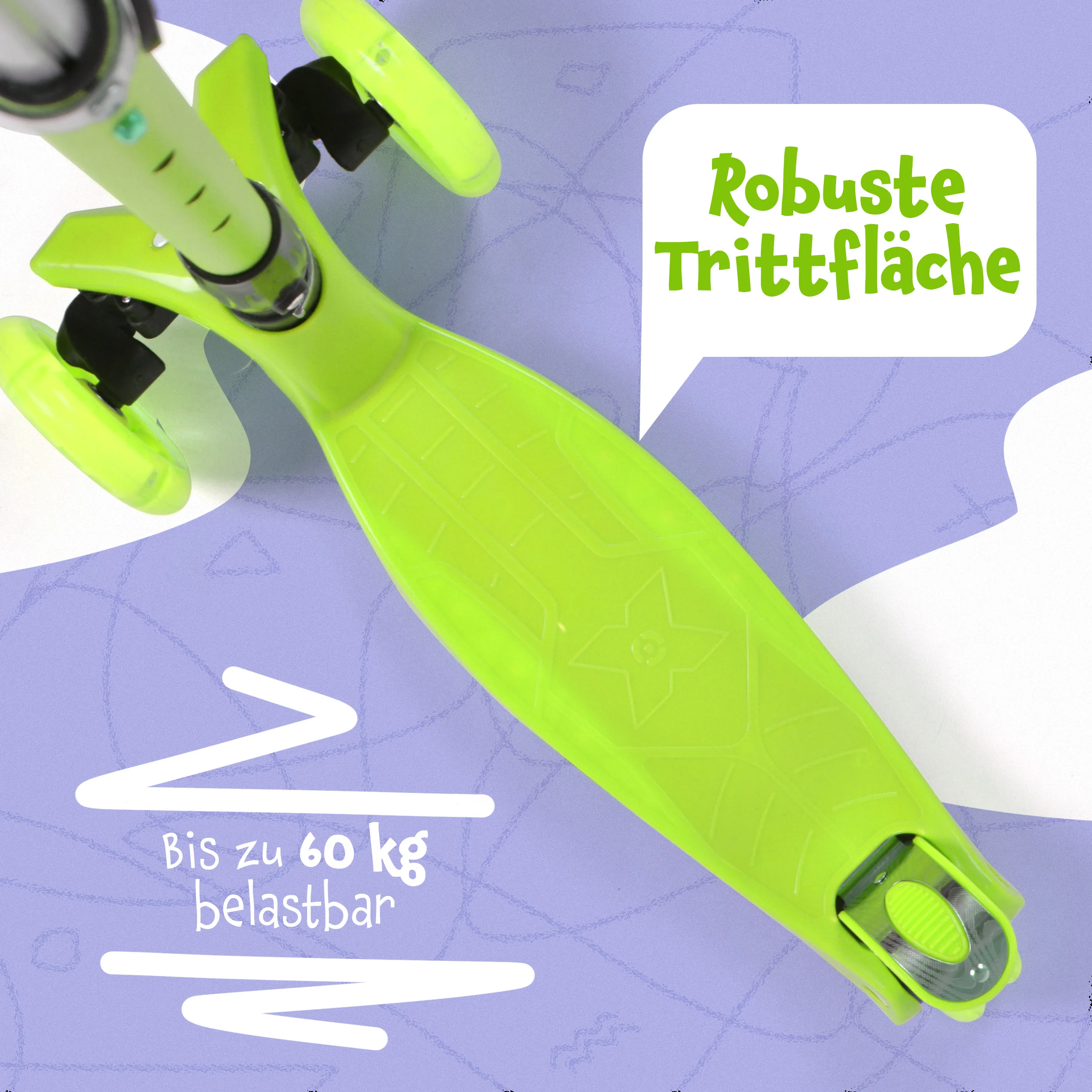 Apollo Kinderroller Kids Whiz LED - in verschiedenen Farben - Image 9