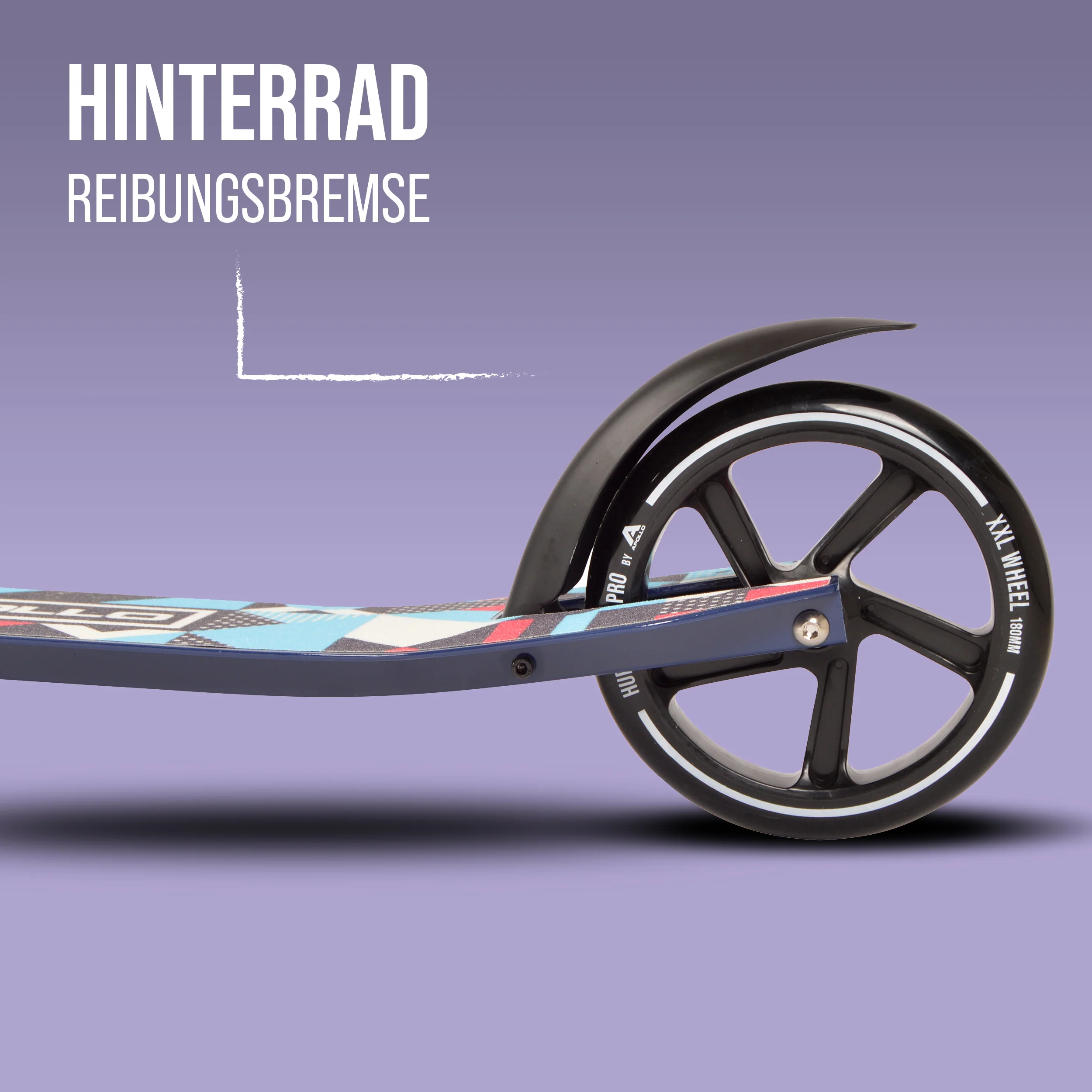 Apollo Scooter - "Hurricane" City-Scooter mit Federung - Image 10