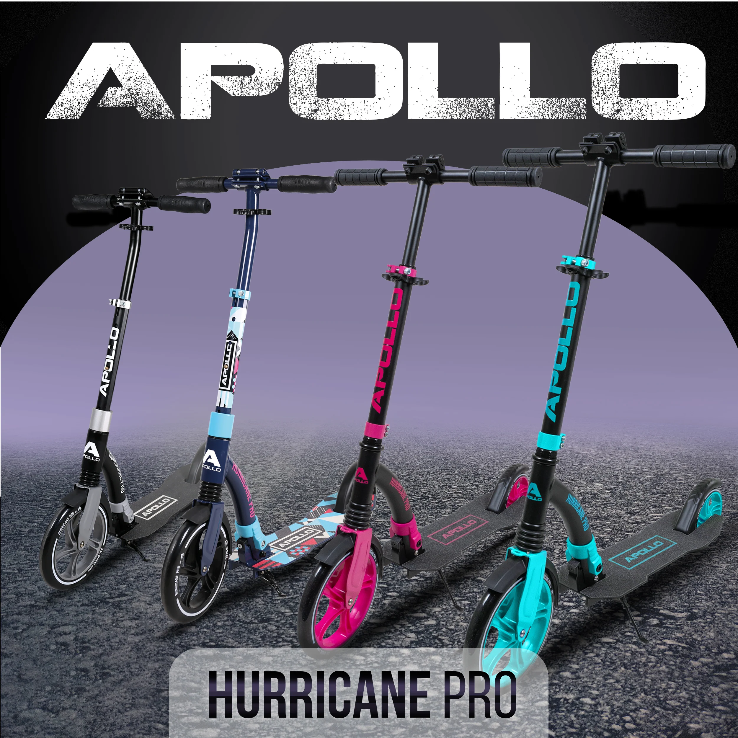 Apollo Scooter - "Hurricane" City-Scooter mit Federung - Image 14