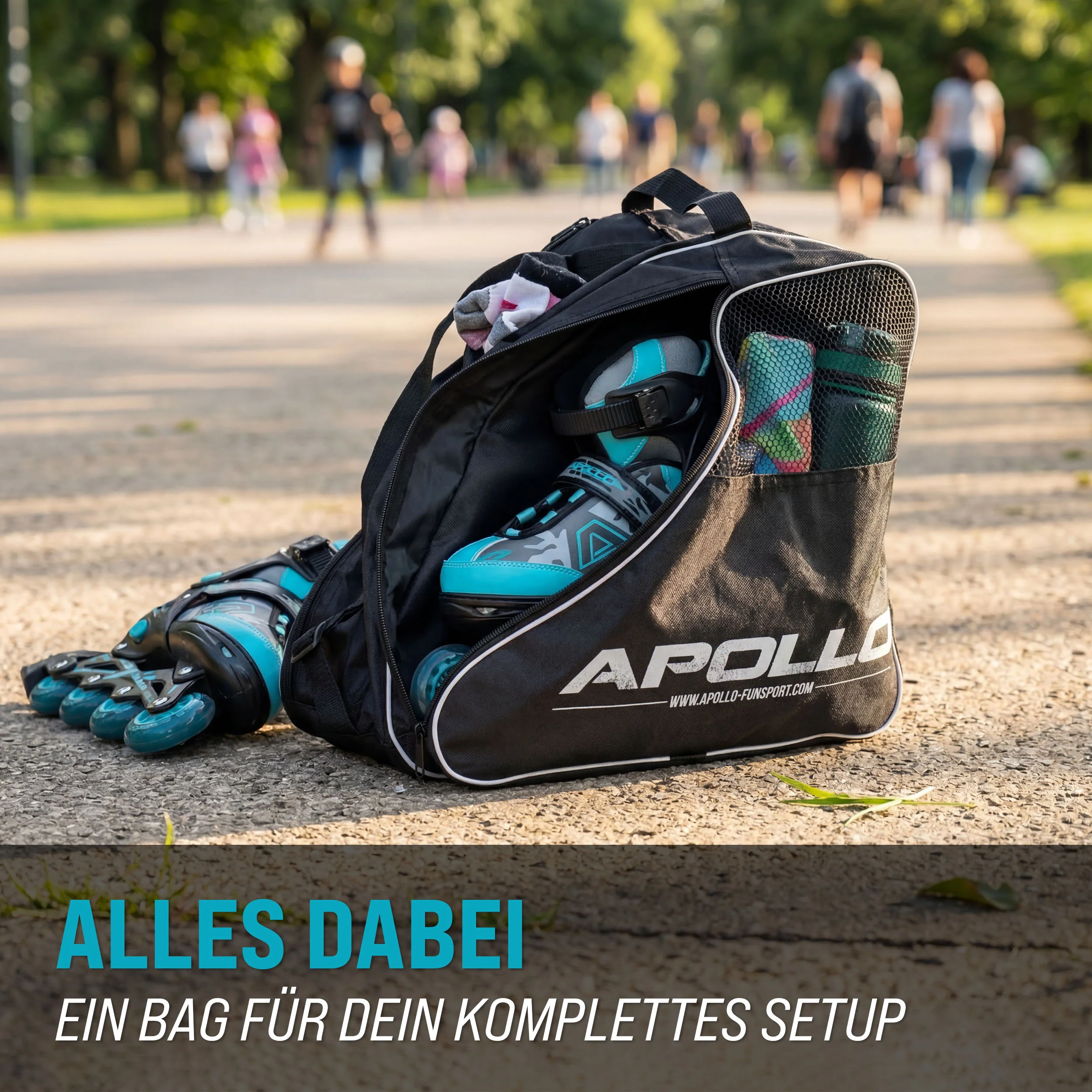 Apollo Skate Bag 2026, Tasche für Inliner, Rollschuhe und Zubehör - Image 3