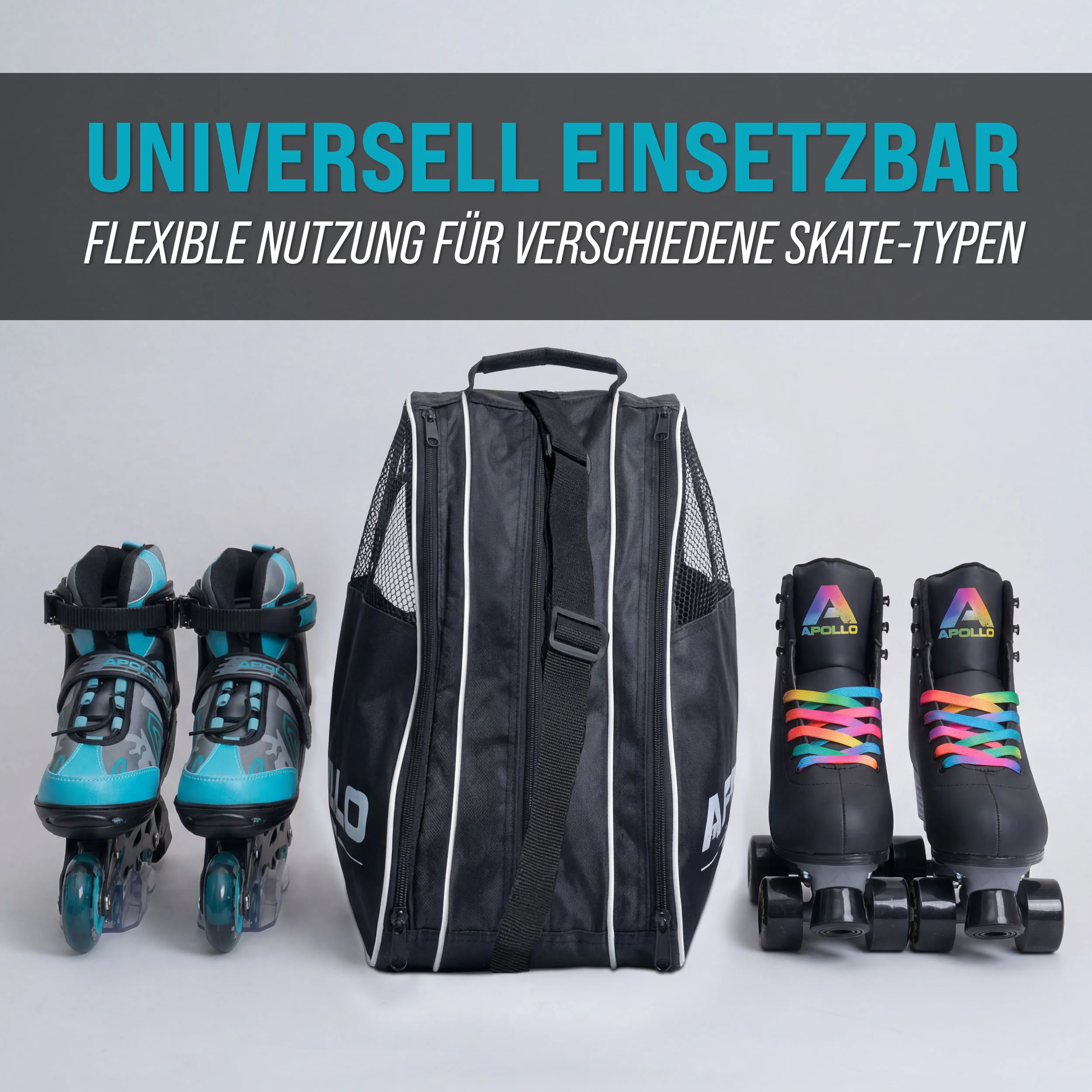 Apollo Skate Bag 2026, Tasche für Inliner, Rollschuhe und Zubehör - Image 5