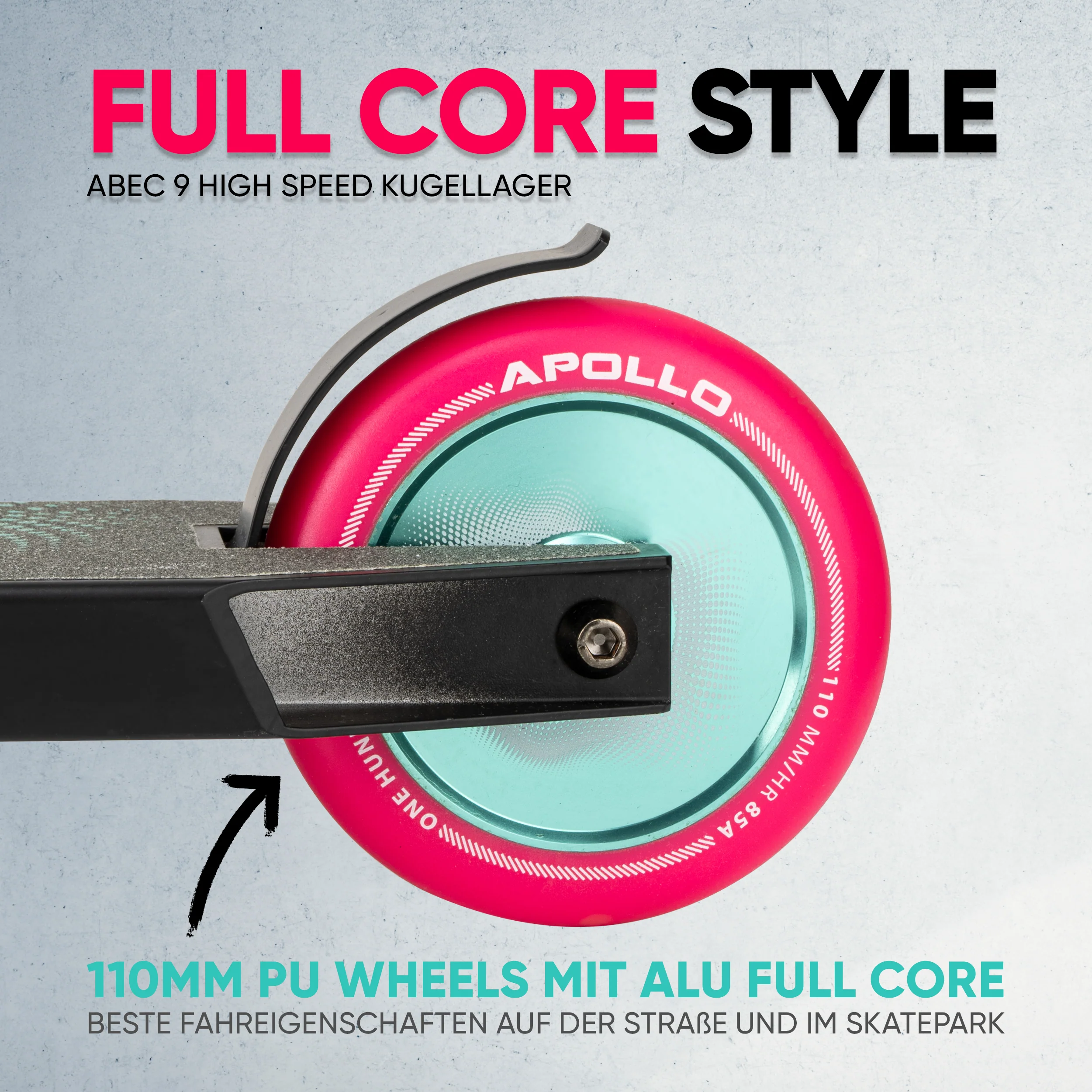 Stunt Scooter 'Eagle' - eloxierter Profi Stuntroller mit ABEC 9 Kugellagern - Image 11