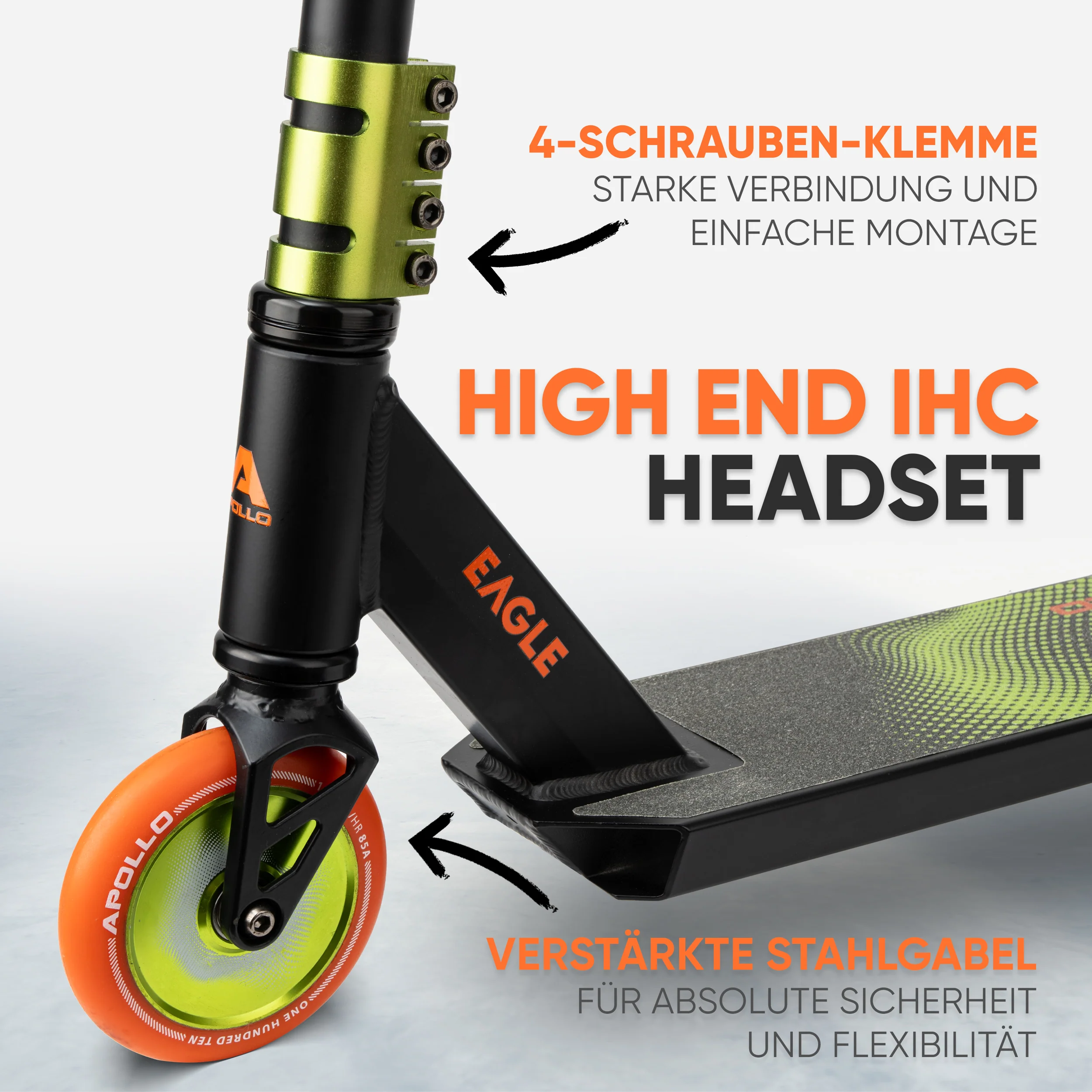 Stunt Scooter 'Eagle' - eloxierter Profi Stuntroller mit ABEC 9 Kugellagern - Image 31