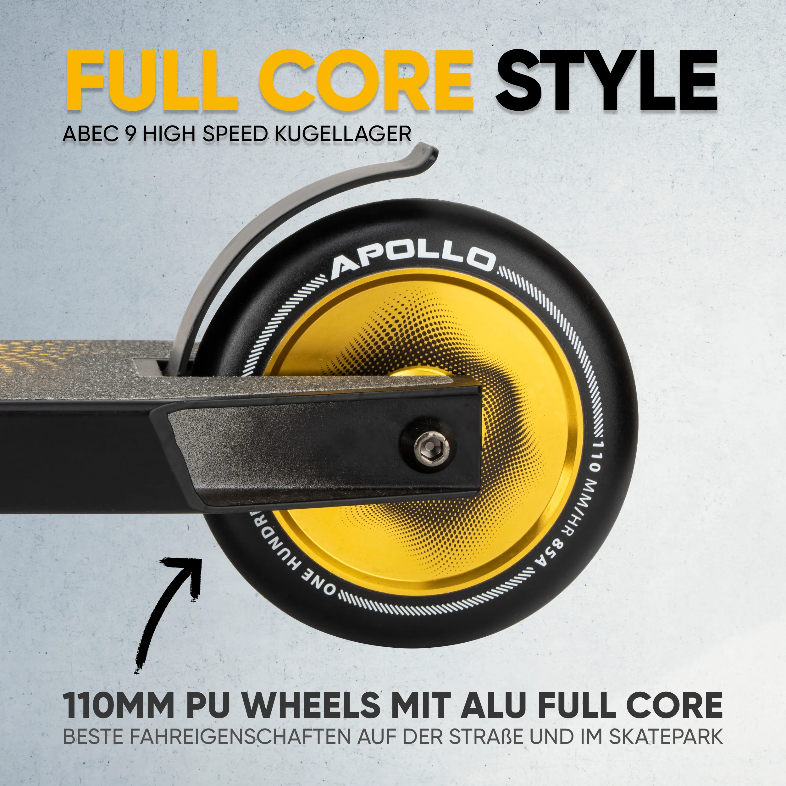 Stunt Scooter 'Eagle' - eloxierter Profi Stuntroller mit ABEC 9 Kugellagern - Image 4
