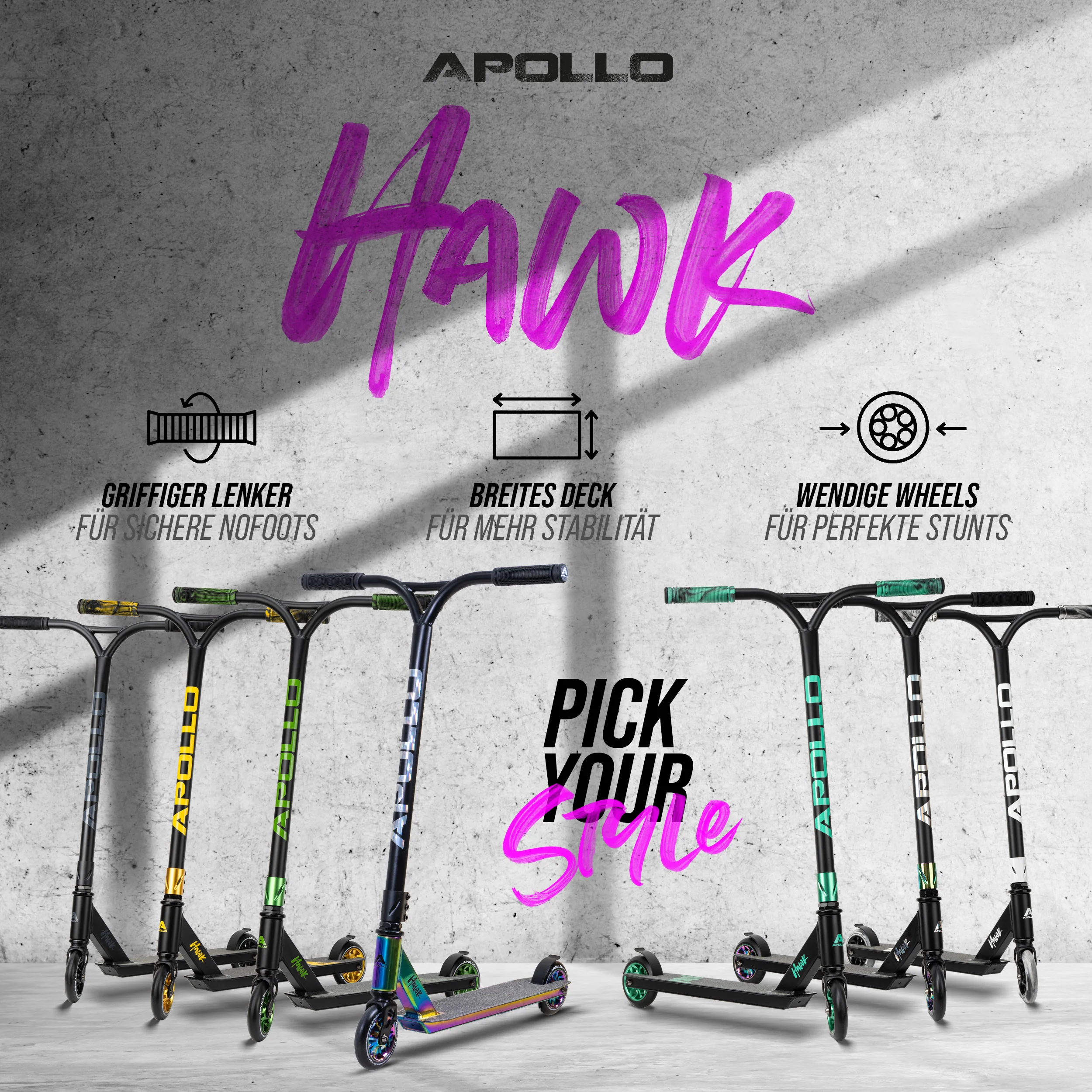 Apollo Stunt Scooter "Hawk" - Image 48