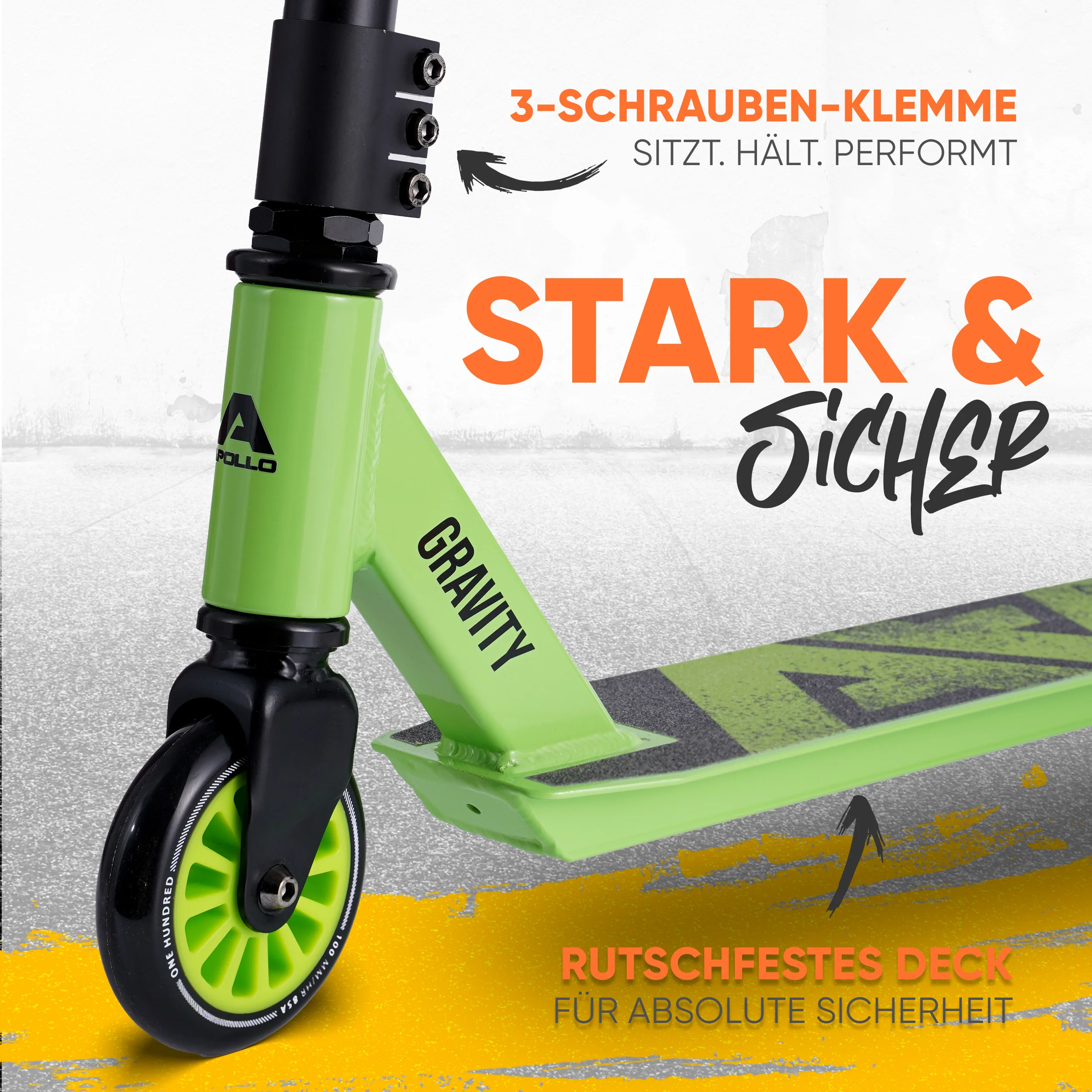 Apollo Stuntscooter Gravity - sportlich, funktional und ideal für Beginner - Image 16