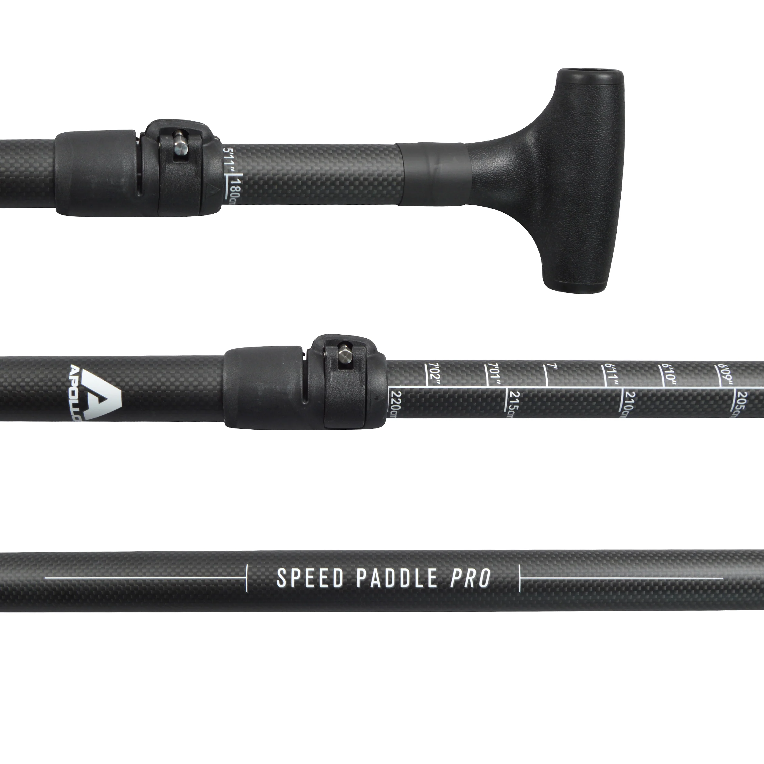 Apollo SUP Paddel - 3 teiliges Stechpaddel aus Carbon und Fiberglas - Image 10