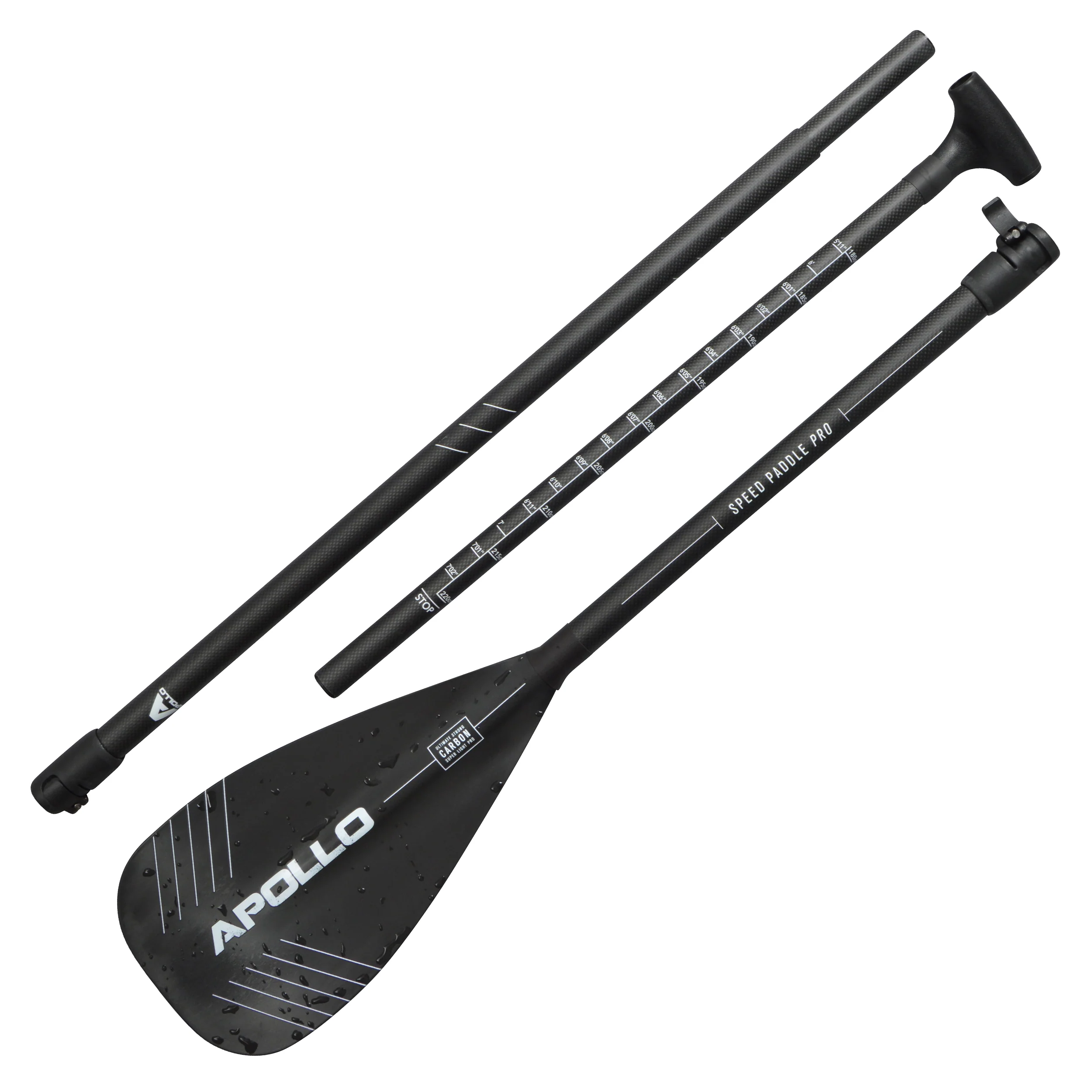 Apollo SUP Paddel - 3 teiliges Stechpaddel aus Carbon und Fiberglas - Image 11