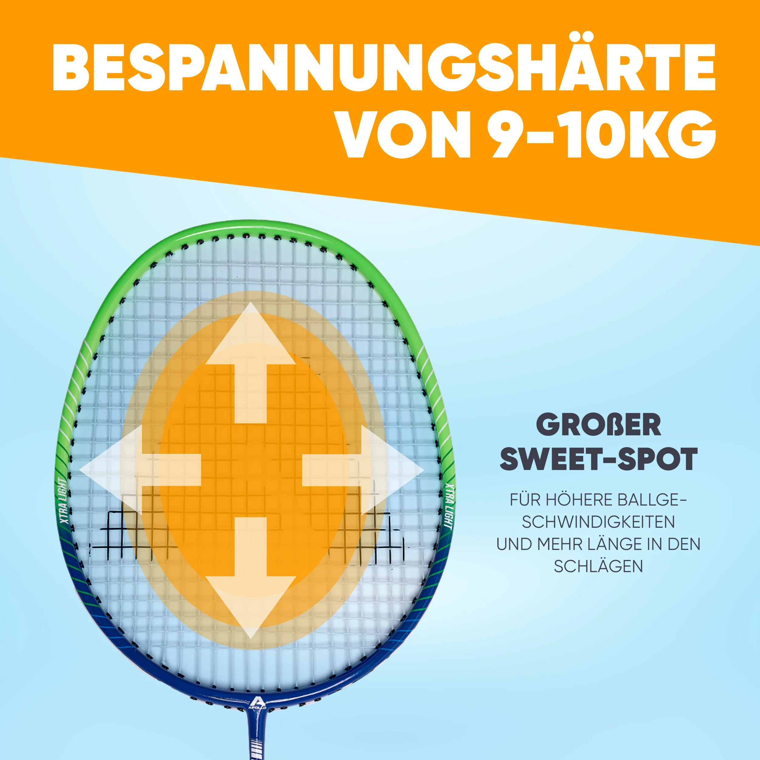 Badminton Set Match Pro 800 - inkl. Tasche, 2x Schläger, Bälle - Image 10