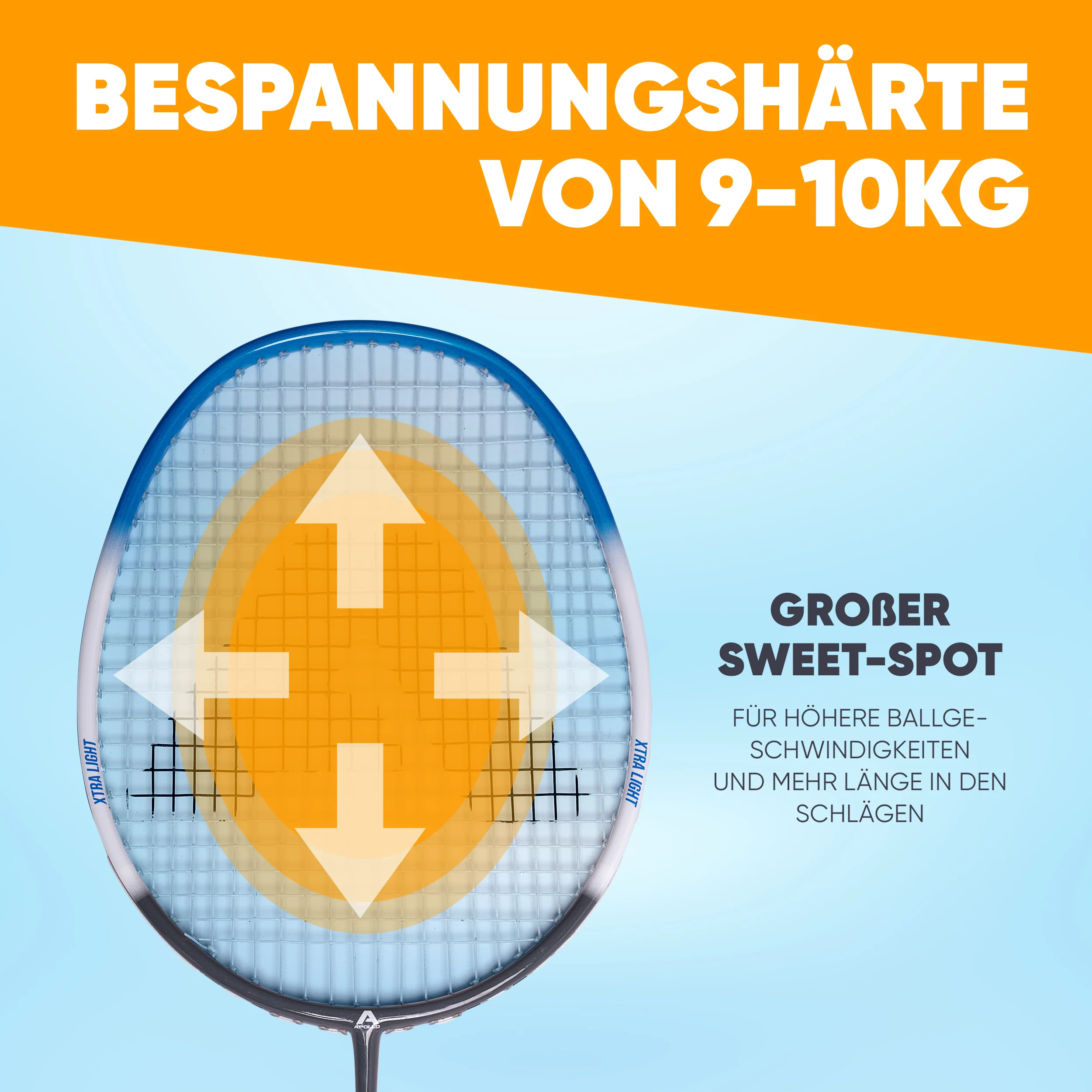 Badminton Set Match Pro 800 - inkl. Tasche, 2x Schläger, Bälle - Image 3