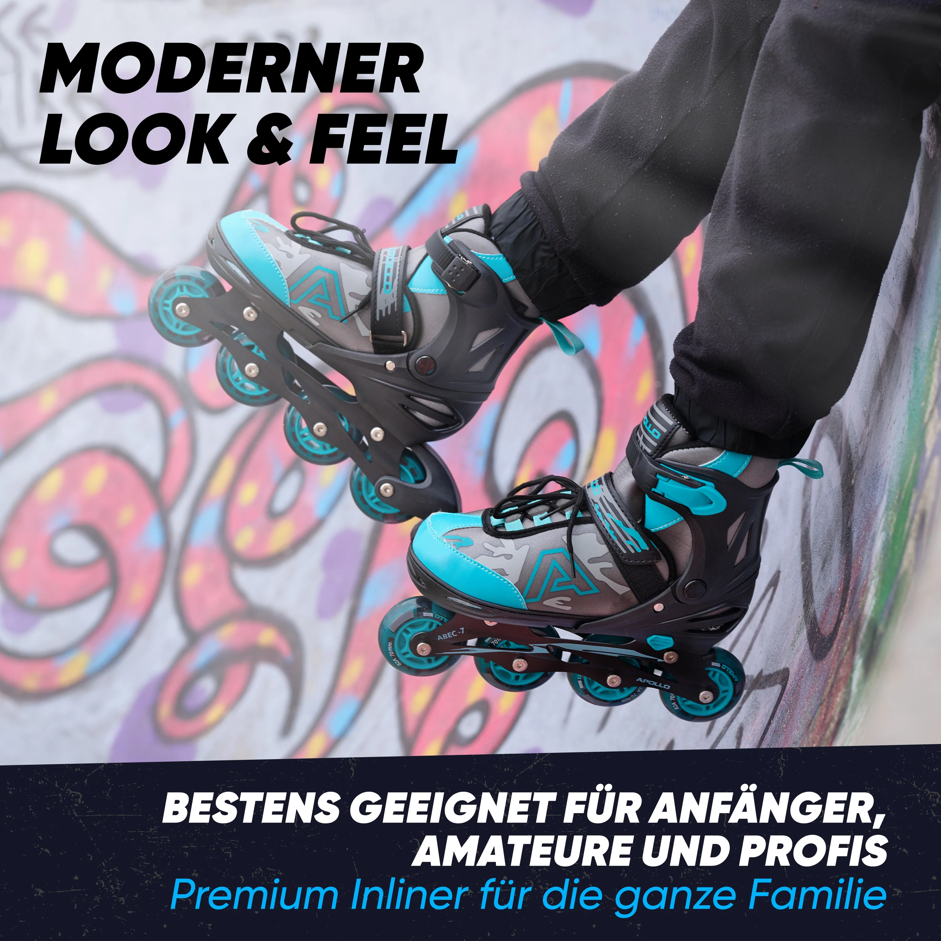 Champion Adjustable Inline Skate (Mint) - Image 6
