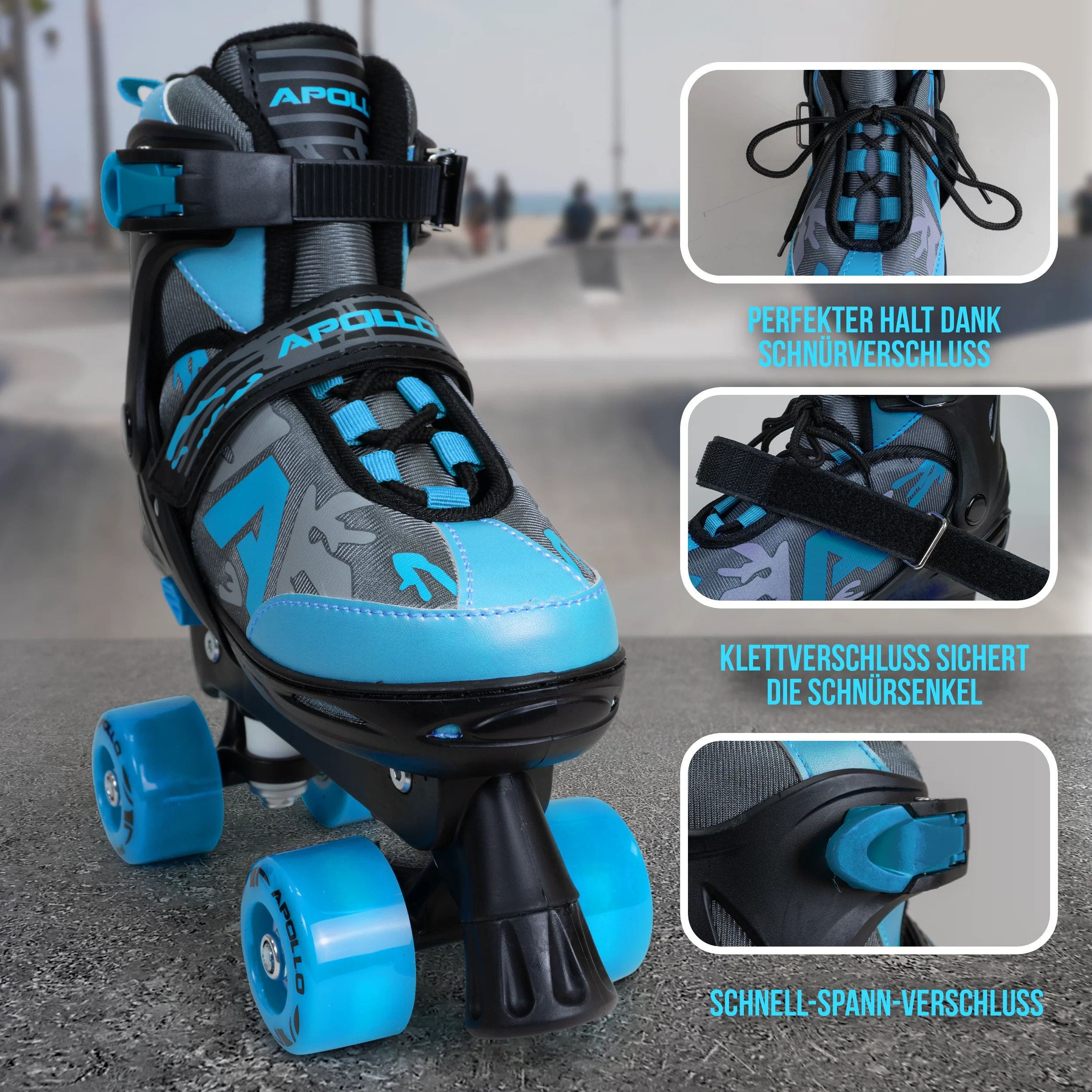 Champion Adjustable Quad Skate - verstellbare Rollschuhe für Kinder & Jugendliche - Image 19