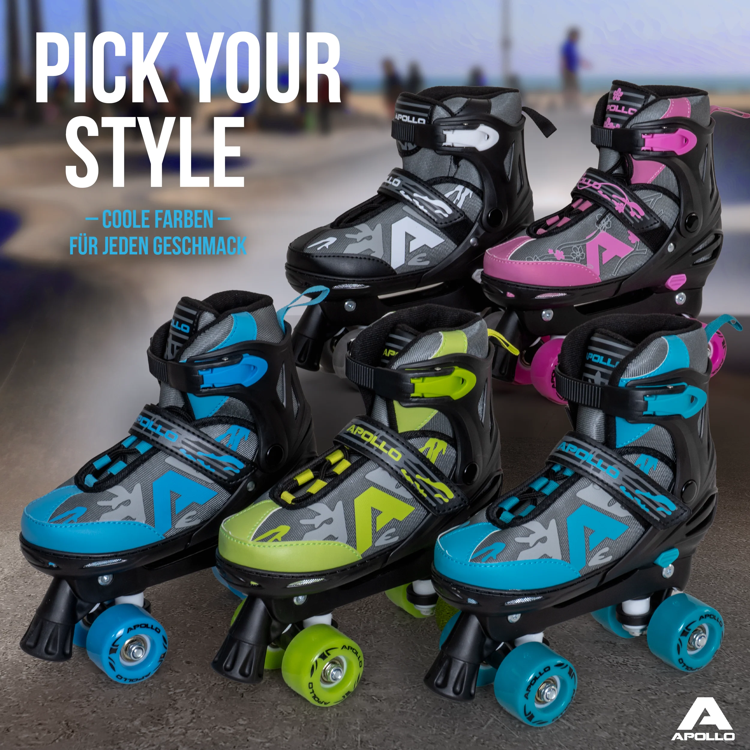 Champion Adjustable Quad Skate - verstellbare Rollschuhe für Kinder & Jugendliche - Image 22