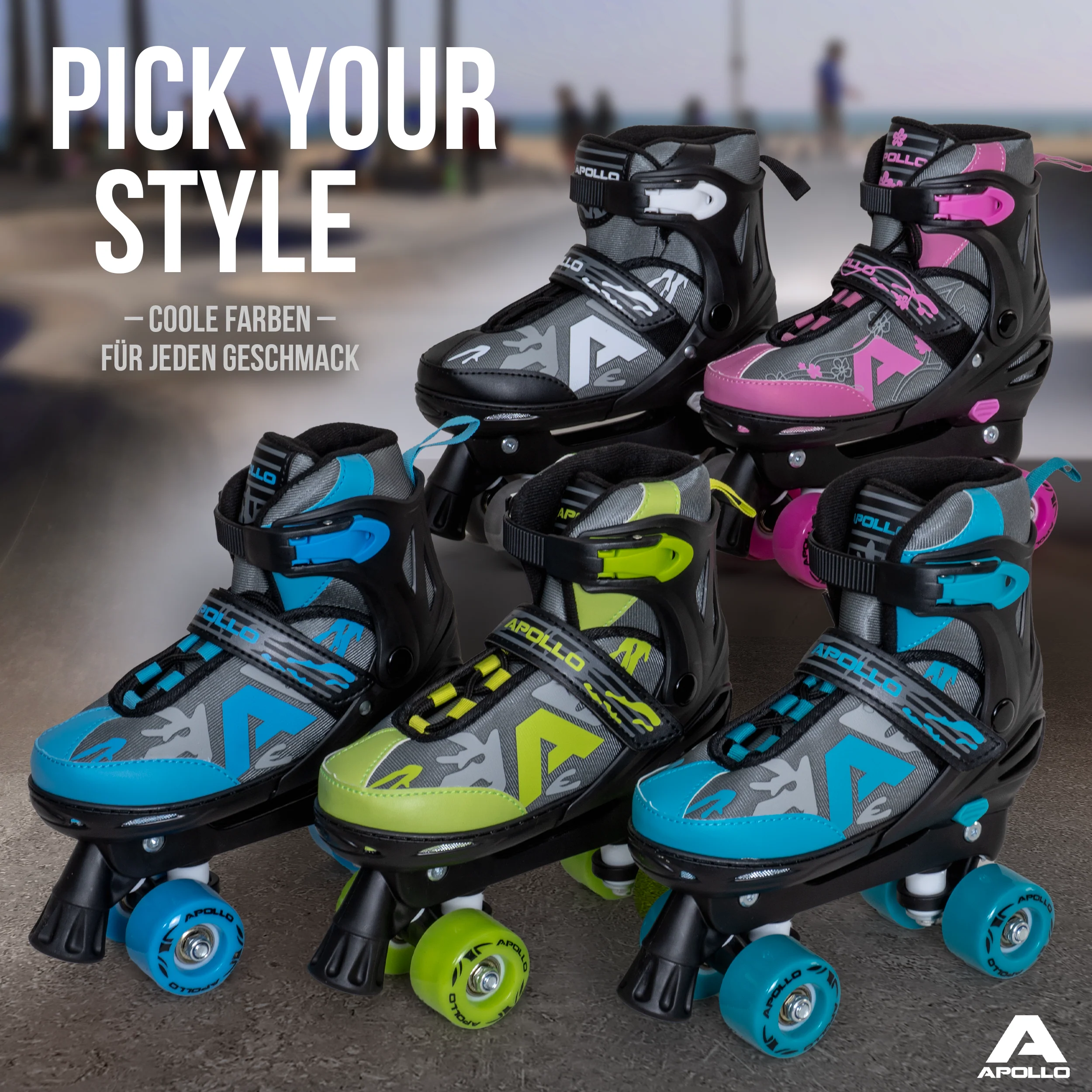 Champion Adjustable Quad Skate - verstellbare Rollschuhe für Kinder & Jugendliche - Image 29
