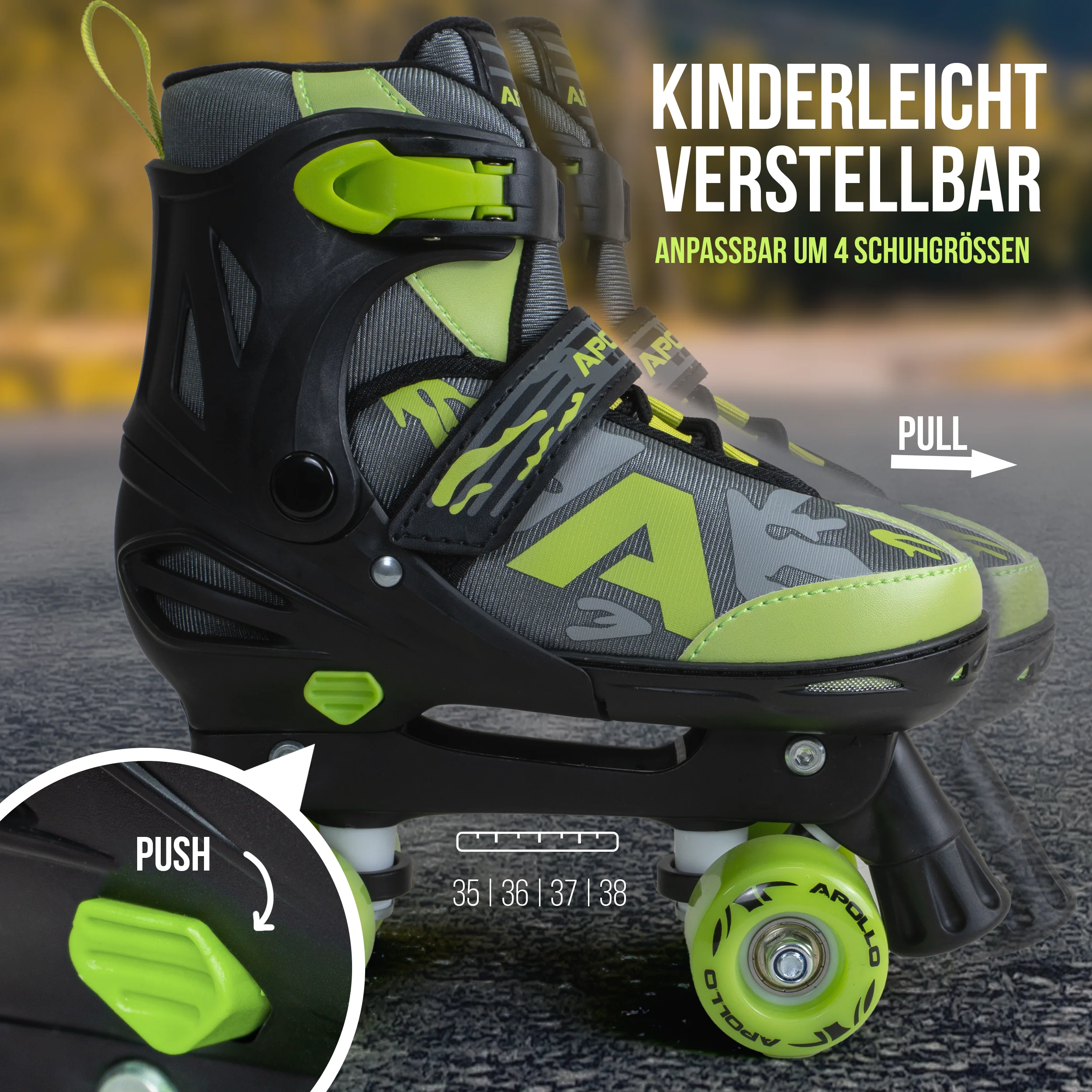 Champion Adjustable Quad Skate - verstellbare Rollschuhe für Kinder & Jugendliche - Image 31