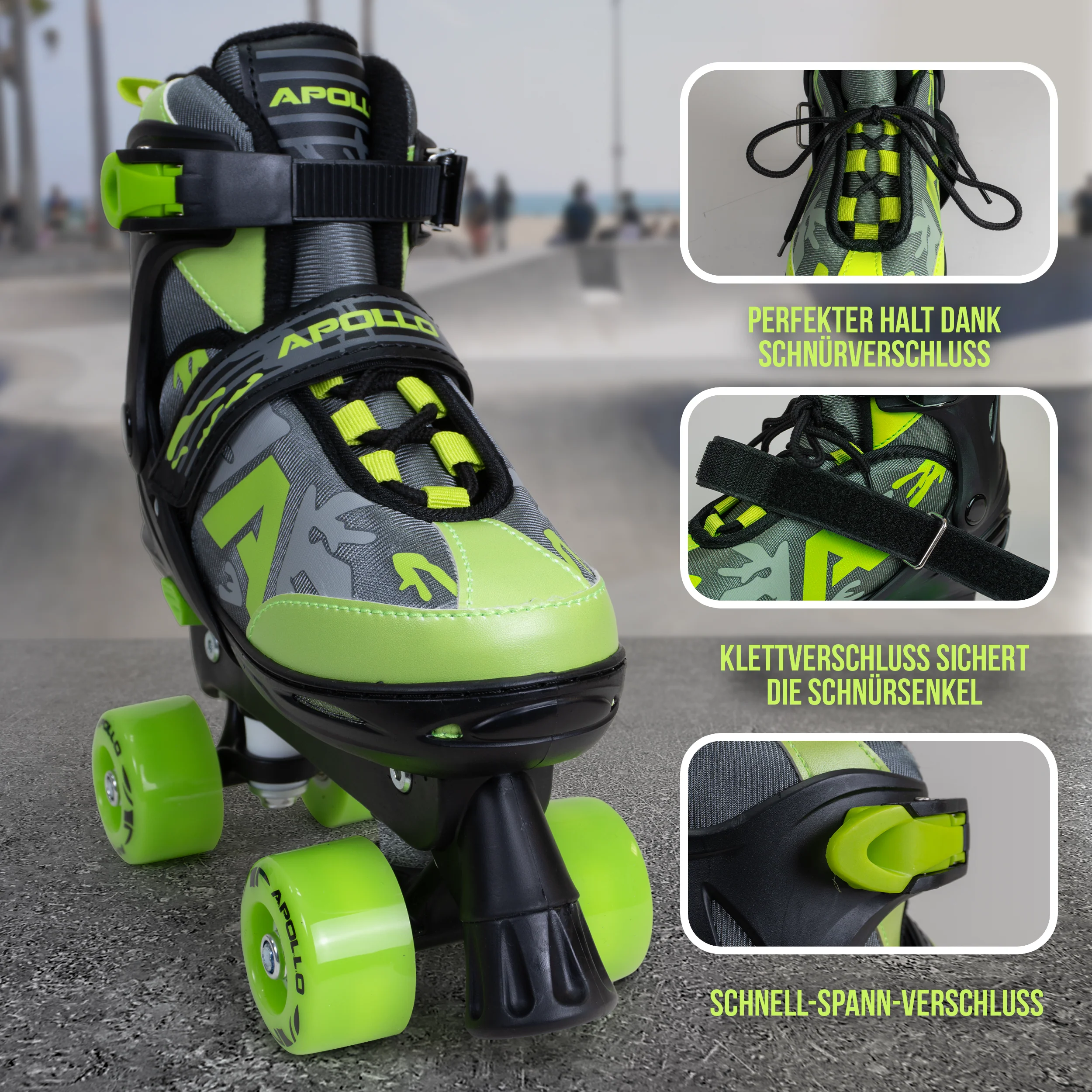 Champion Adjustable Quad Skate - verstellbare Rollschuhe für Kinder & Jugendliche - Image 33