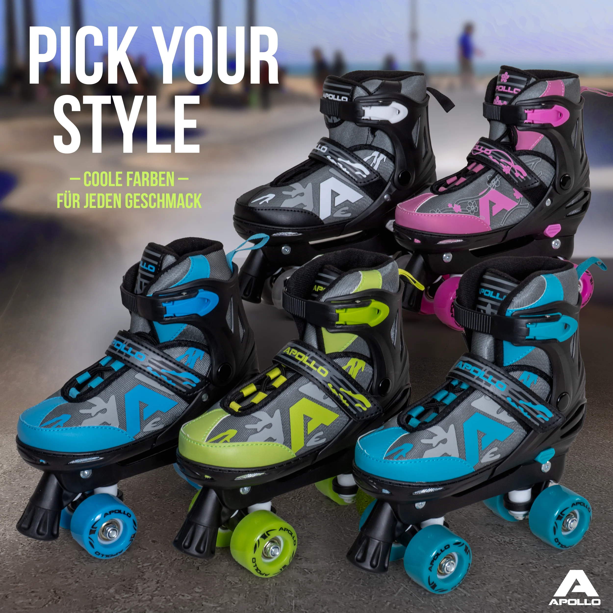 Champion Adjustable Quad Skate - verstellbare Rollschuhe für Kinder & Jugendliche - Image 36