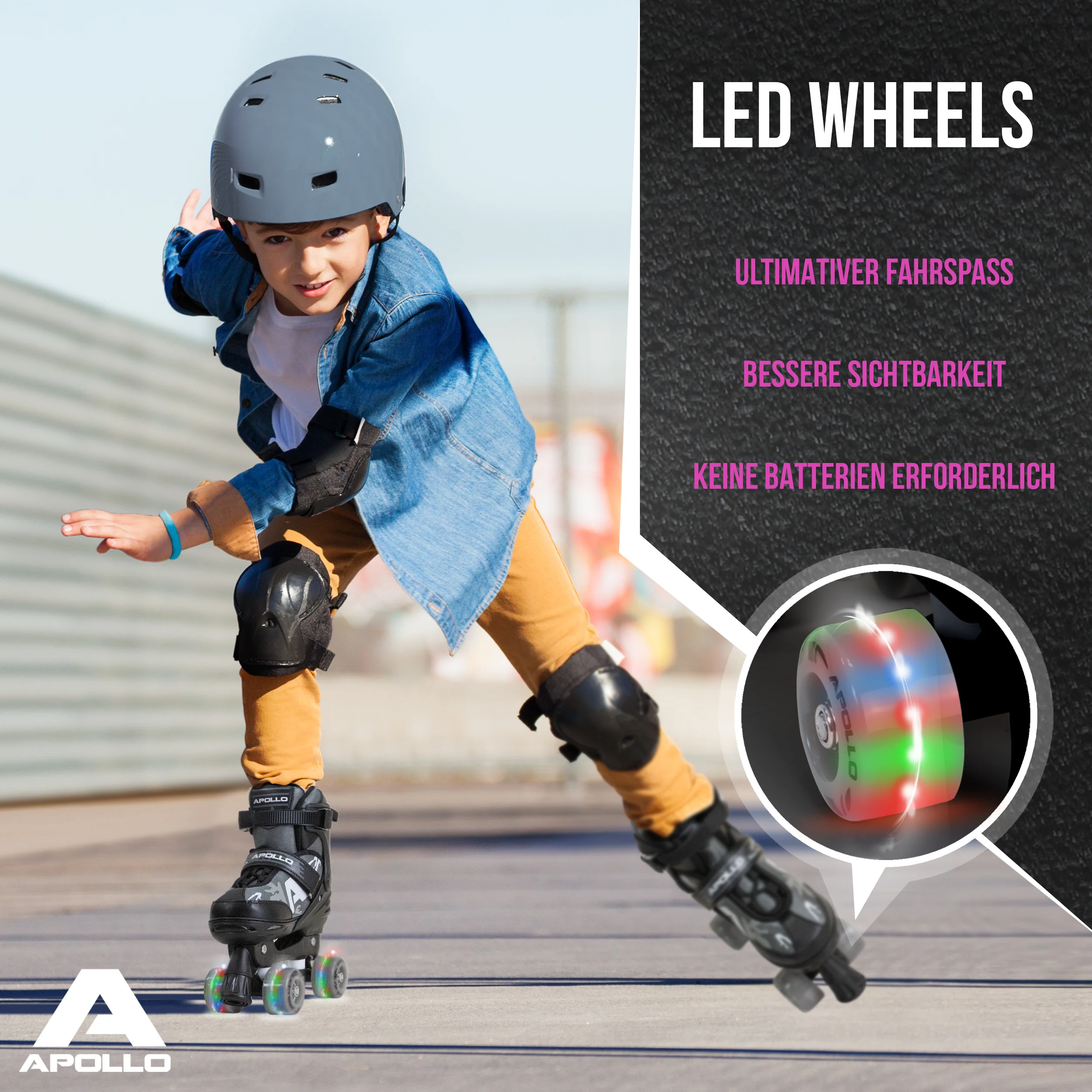 Champion Adjustable Quad Skate - verstellbare Rollschuhe für Kinder & Jugendliche - Image 6