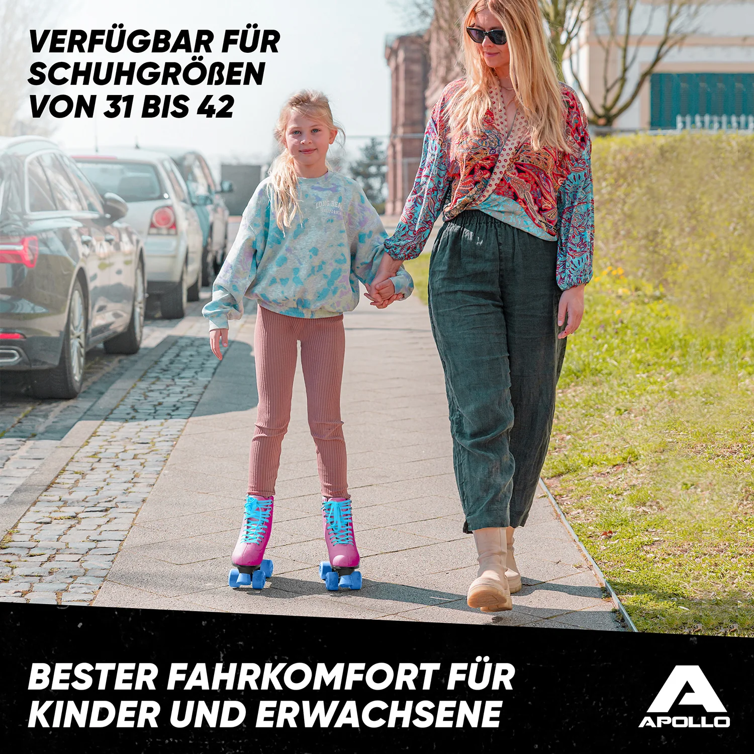 Classic Roller Rollschuhe für Kinder und Erwachsene - Funky - Image 4