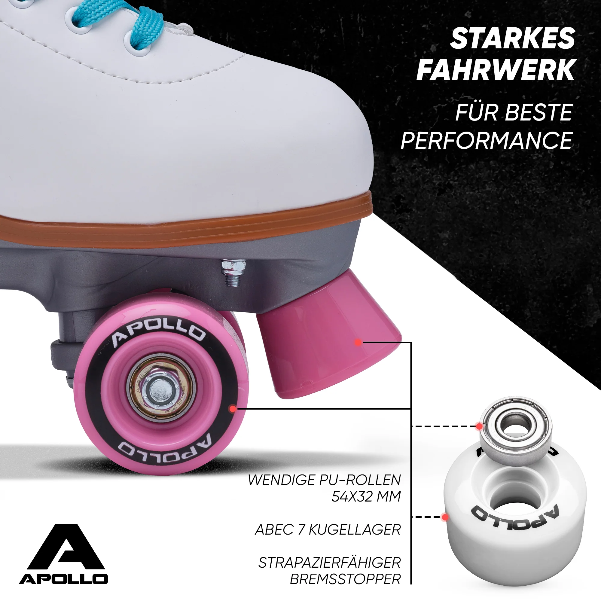 Classic Roller Rollschuhe für Kinder und Erwachsene - Venus - Image 5