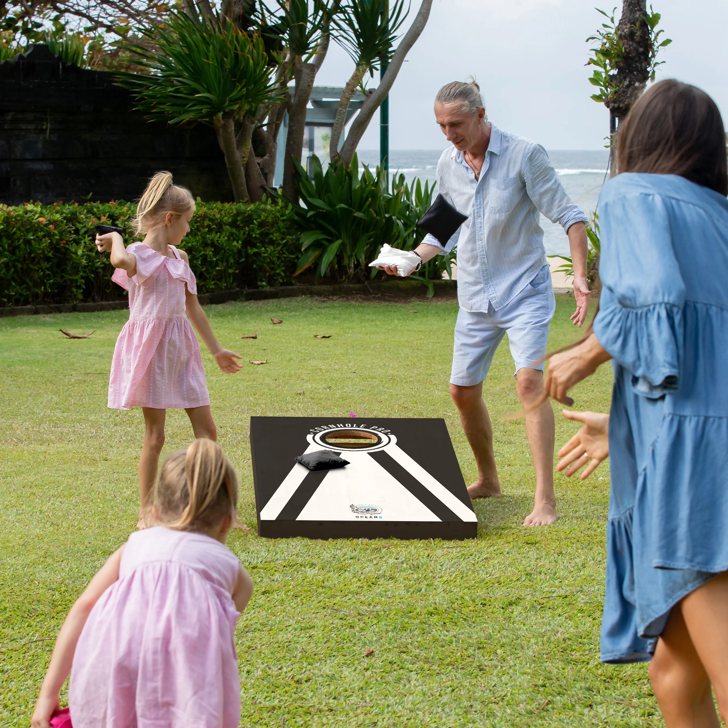 Cornhole Pro - großes Sacklochspiel, Outdoorspiel, Wurfspiel - Image 11