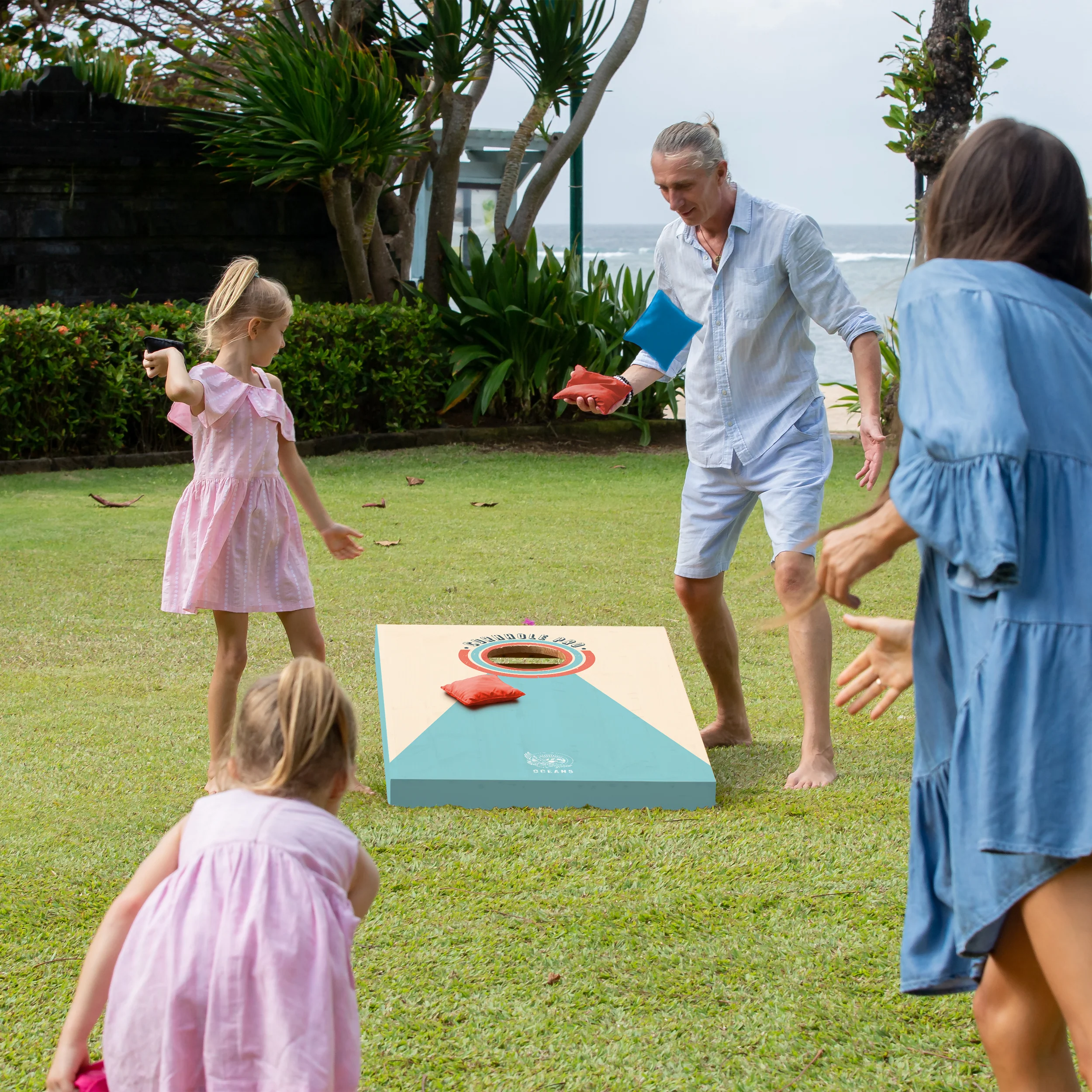 Cornhole Pro - großes Sacklochspiel, Outdoorspiel, Wurfspiel - Image 6