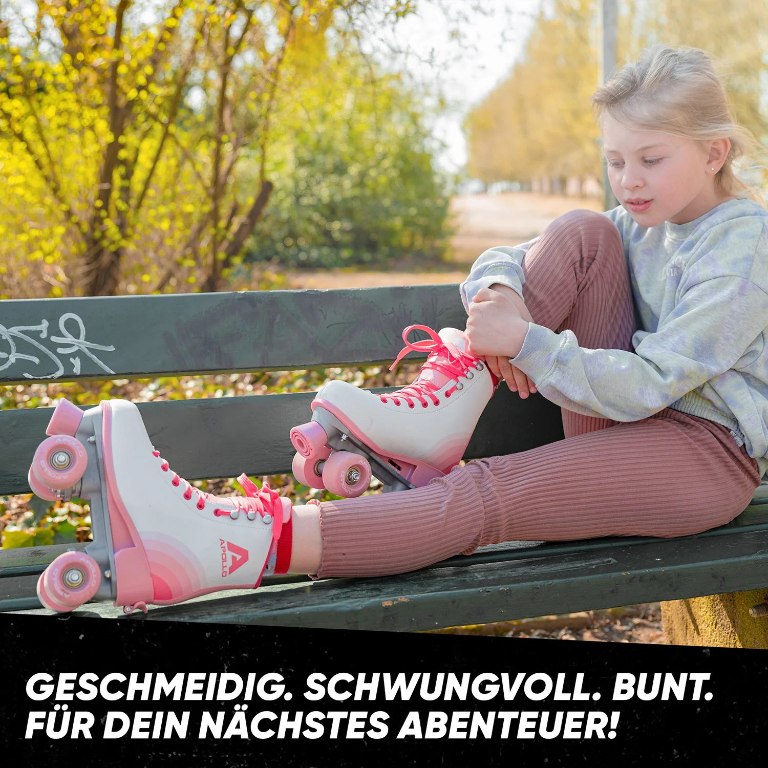 Disco Roller, Classic Roller Rollschuhe für Kinder und Erwachsene - Blossom - Image 7