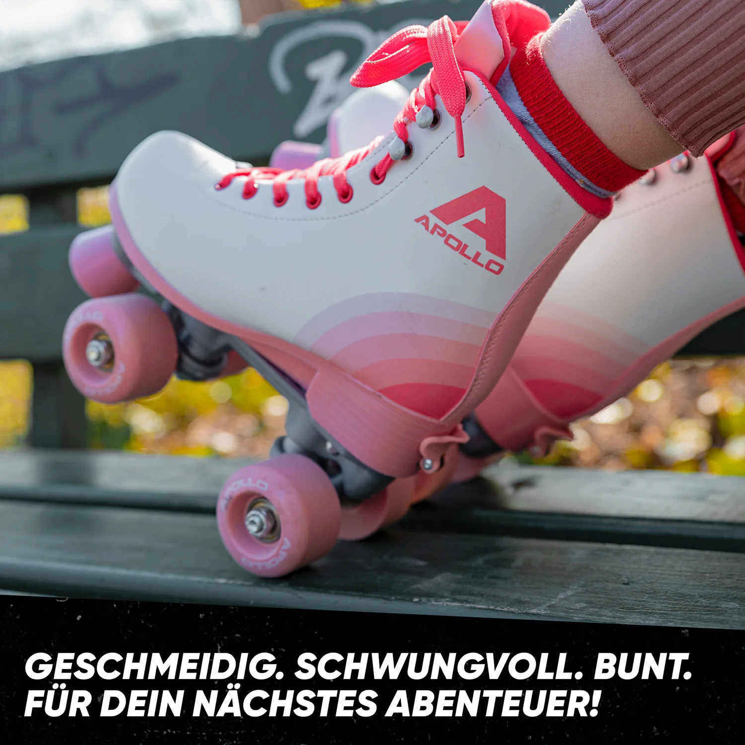 Disco Roller, Classic Roller Rollschuhe für Kinder und Erwachsene - Blossom - Image 8