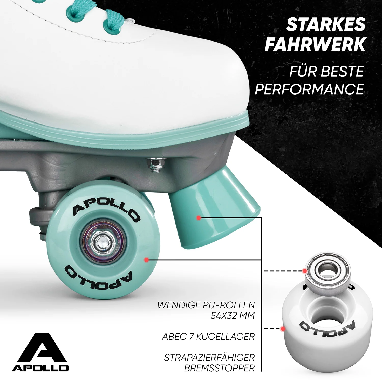 Disco Roller, Classic Roller Rollschuhe für Kinder und Erwachsene - Disco Time - Image 5