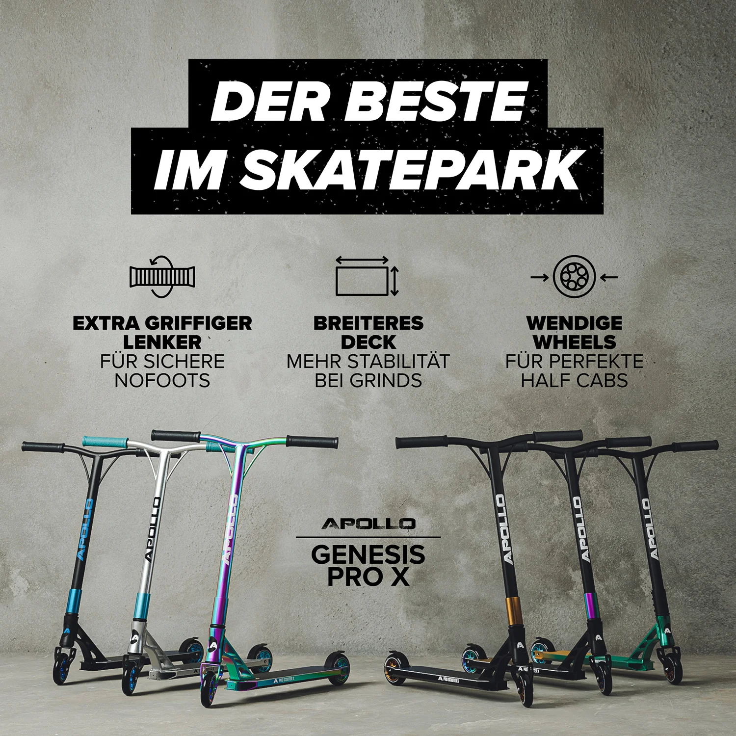 High End Stunt Scooter - Genesis Pro X Stuntscooter mit ABEC 9 Kugellagern - Image 18