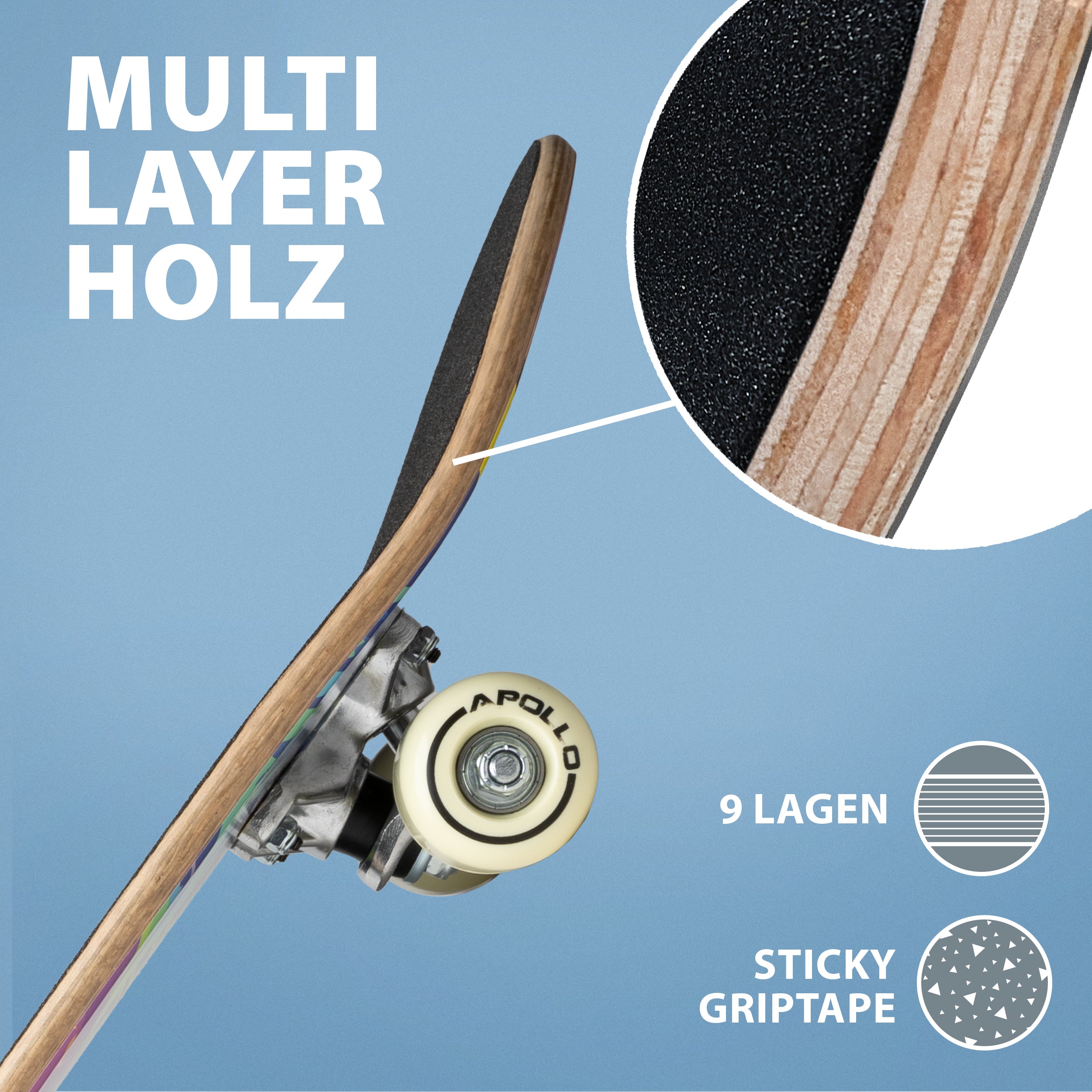 Kinder Skateboard Astronaut - 61 cm - Image 4