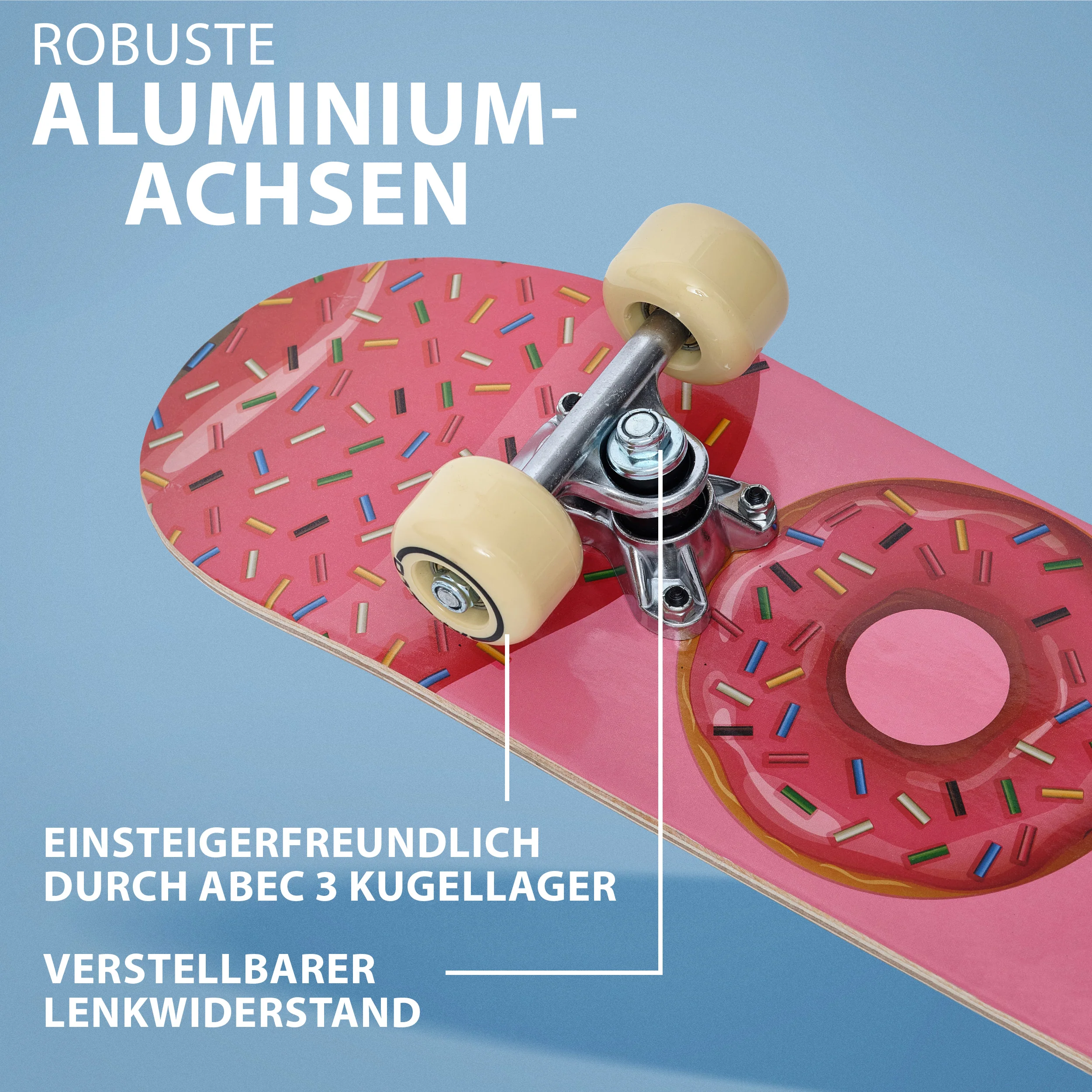 Kinder Skateboard - Donut - 61 cm - Image 3